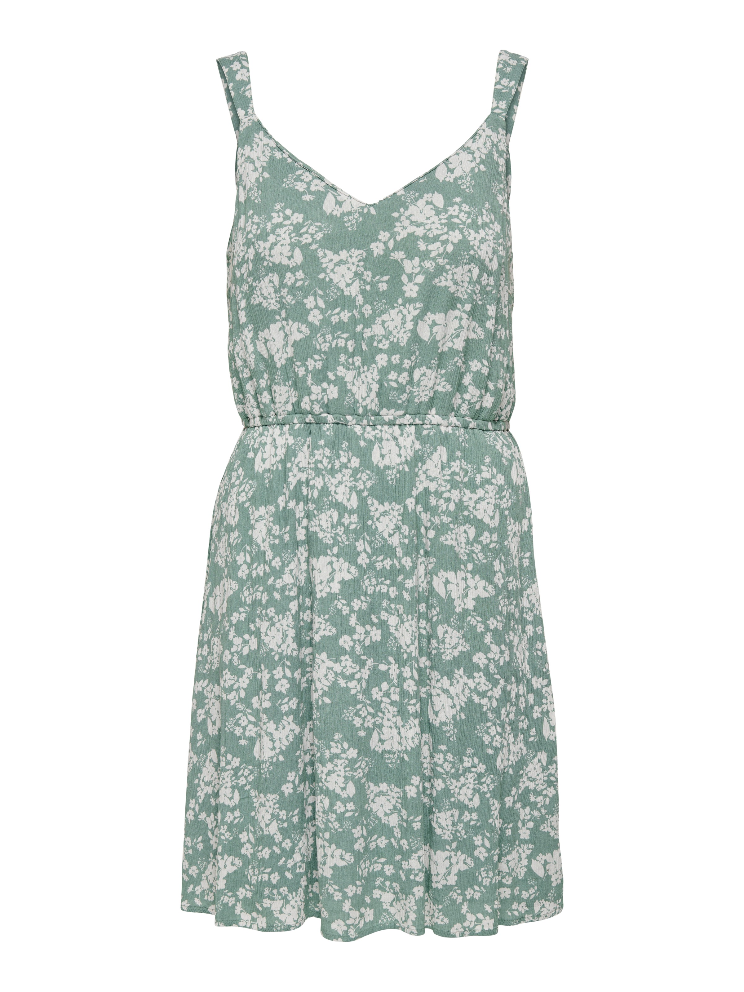 ONLY Robe à bretelles »ONLKARMEN LIFE S/L SHORT DRESS WVN NOOS« viscose, coupe régulière, encolure en V