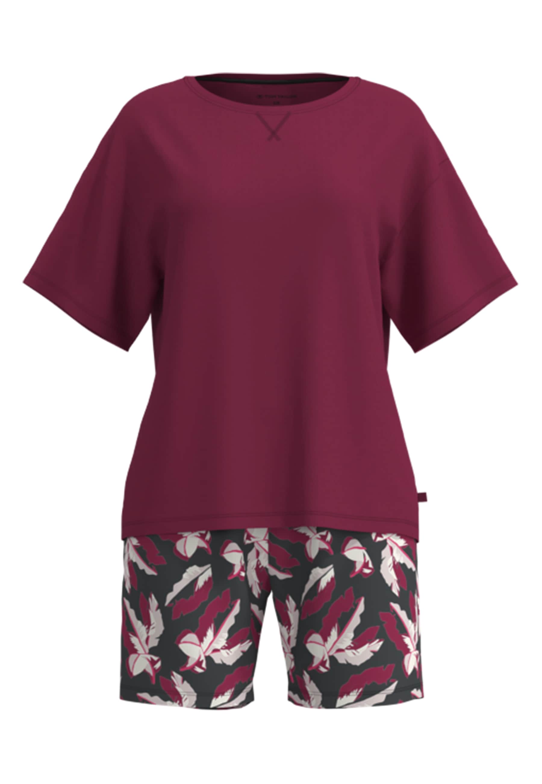 TOM TAILOR Shorty atmungsaktiv, Viskosenmix