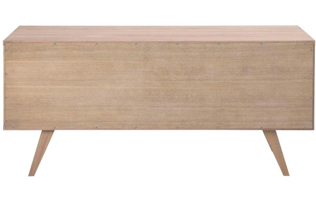 AC Design Anrichte »A-Line« Sideboard, weiss pigmentierte Eiche, 1 Tür, 4 Schubladen, Breite 160 cm