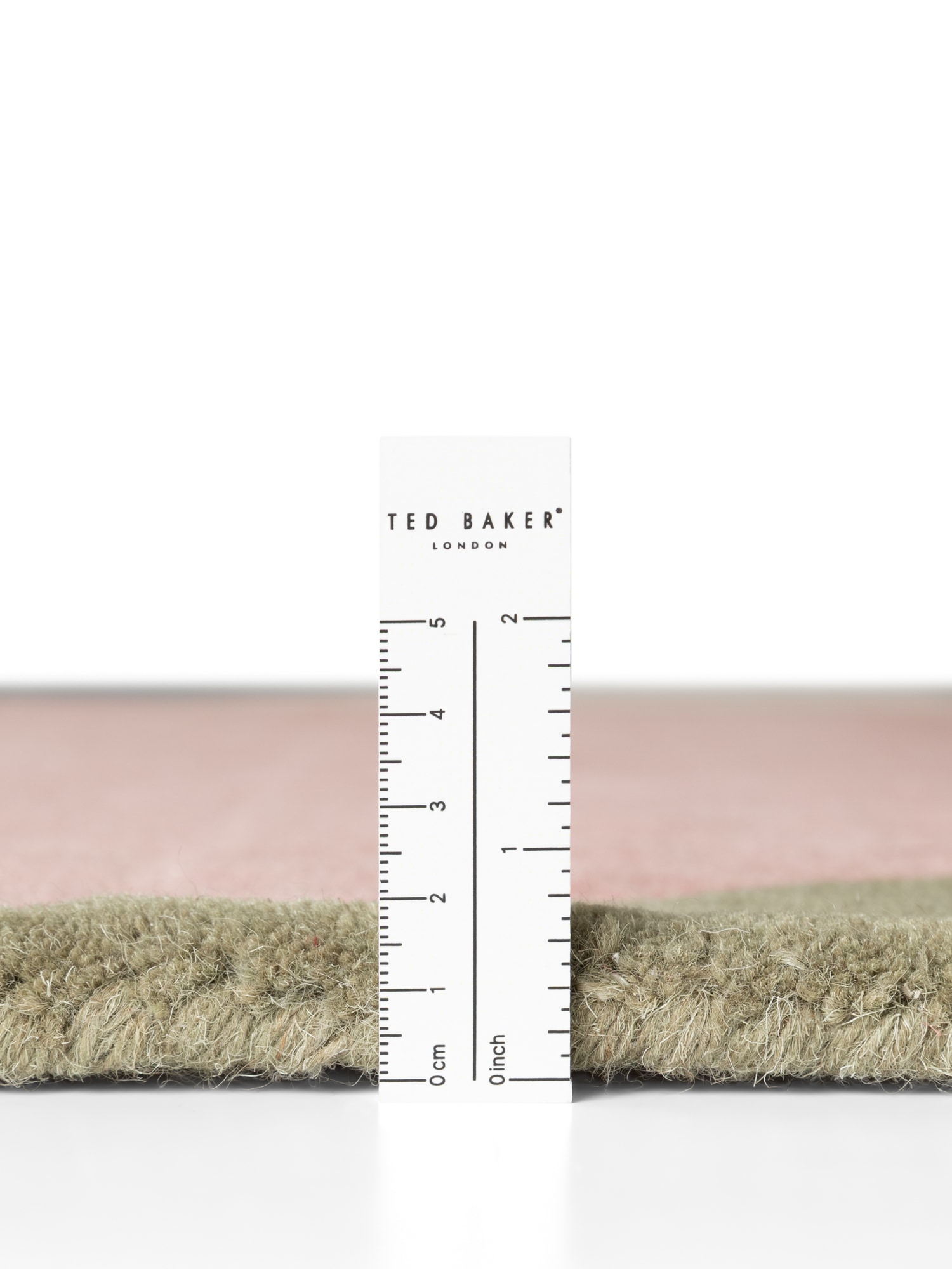 Ted Baker Tapis en laine »Curzon« Rectangulaire 17 mm Höhe Laine, tapis naturel, fait main, salon, chambre à coucher, coloré