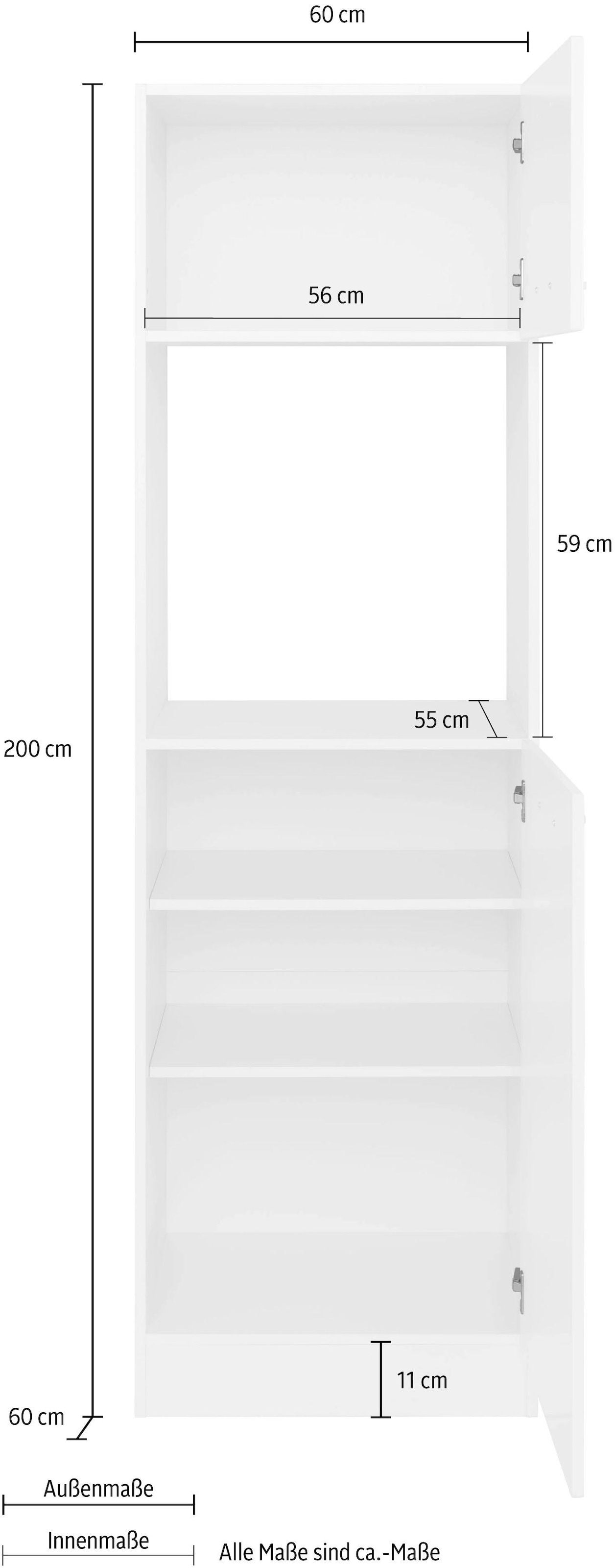 KOCHSTATION Armoire d'encastrement pour four »KS-Visby«