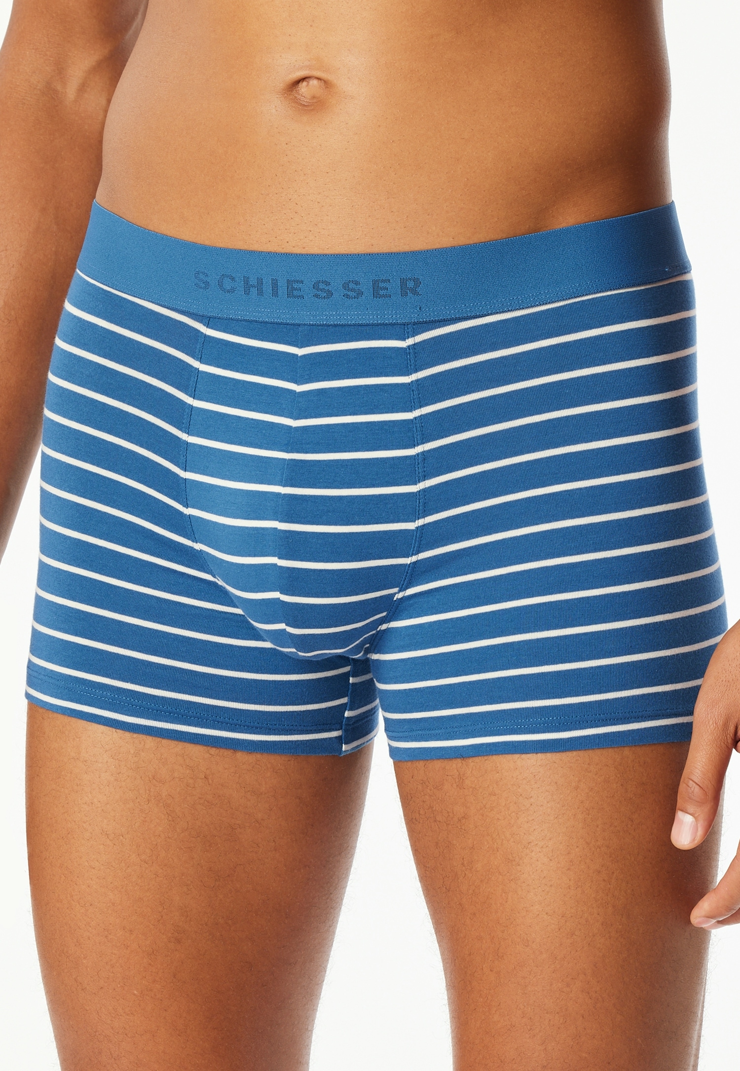 Schiesser Boxer »95/5 Multipacks« sans braguette, ceinture élastique tissée avec logo douce