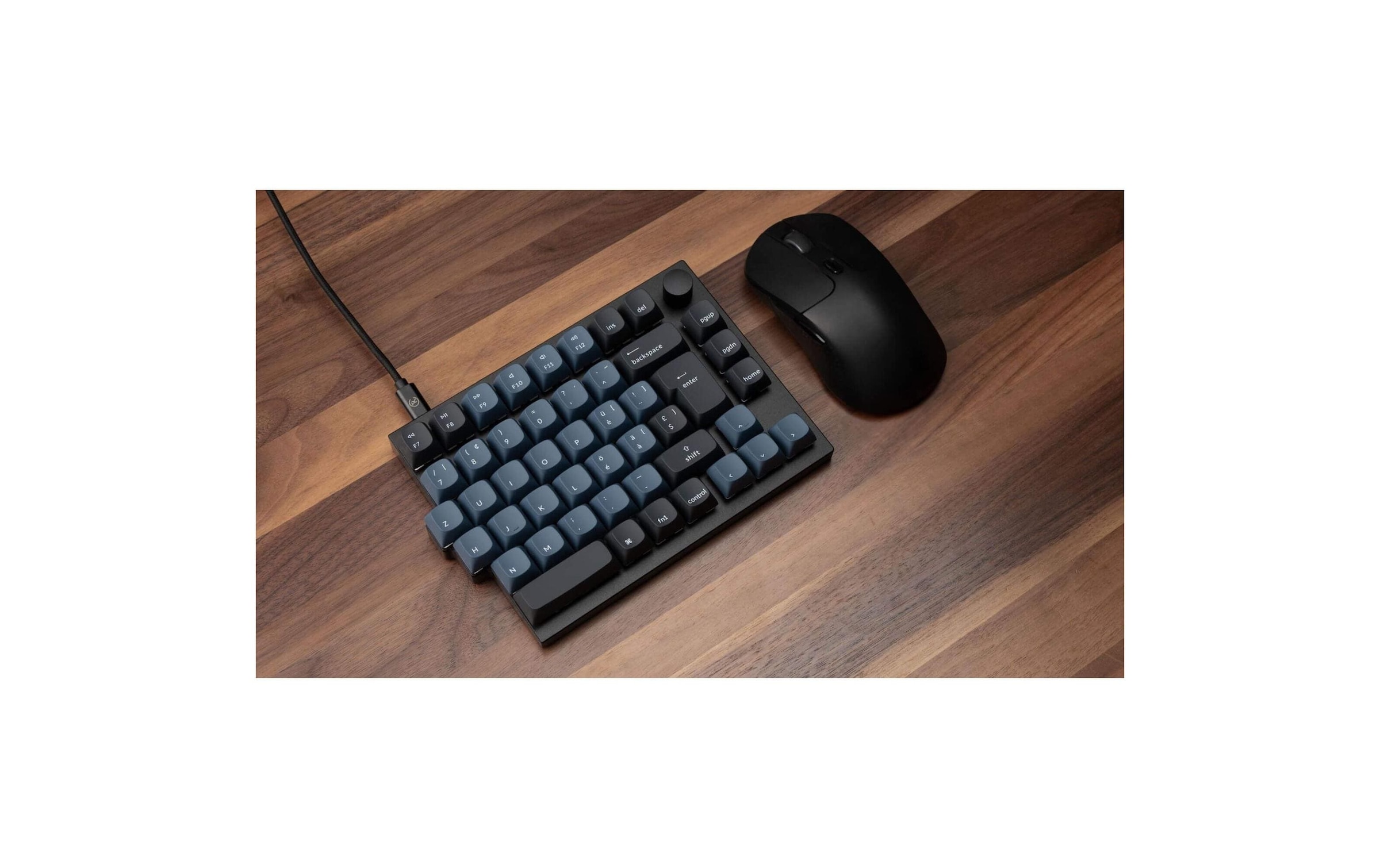   Clavier de jeu »Keychron Q11 Black QMK Brown Switch« ()