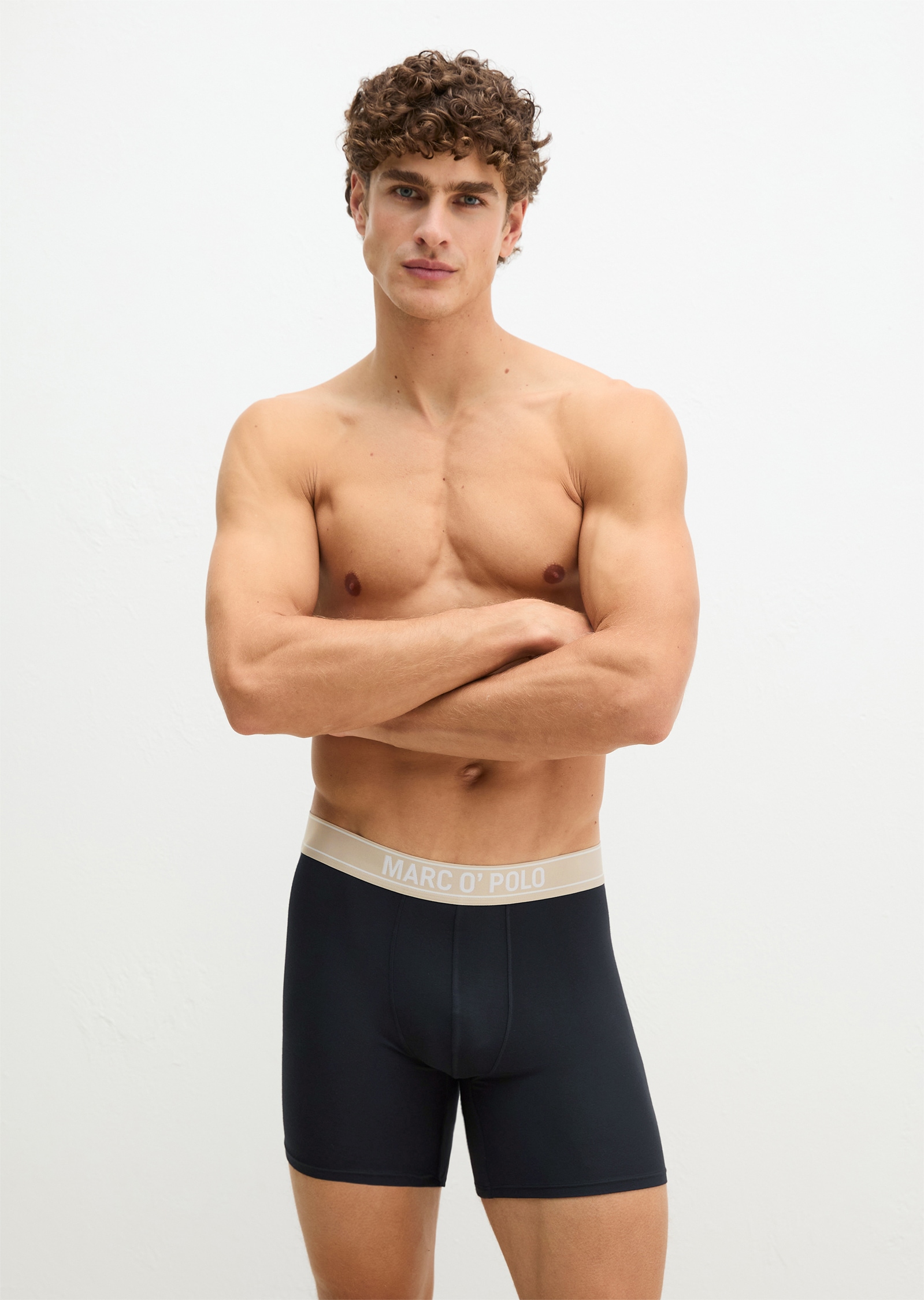 Marc O'Polo Tronc sans braguette, avec ceinture élastique à logo