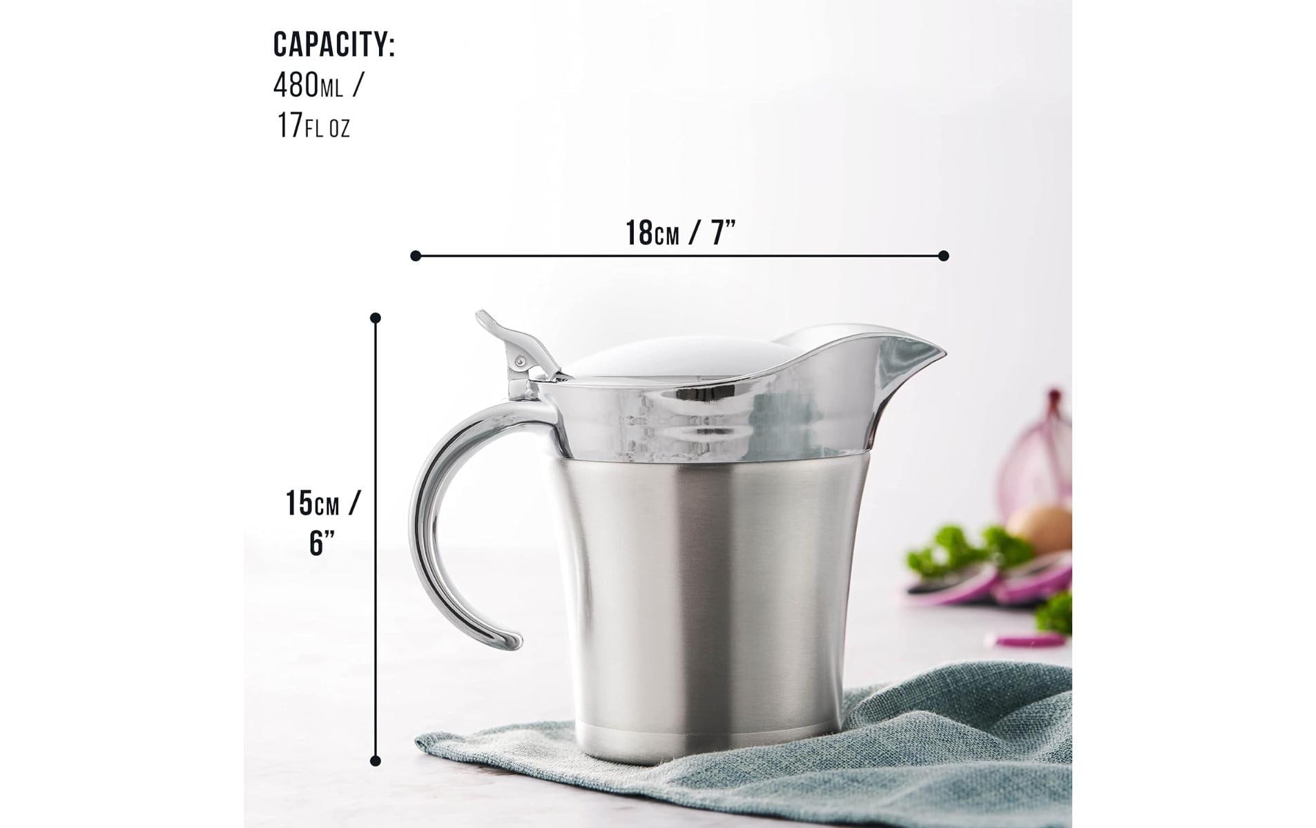   Sauciere »Oak & Steel 1 Stück« aus Edelstahl