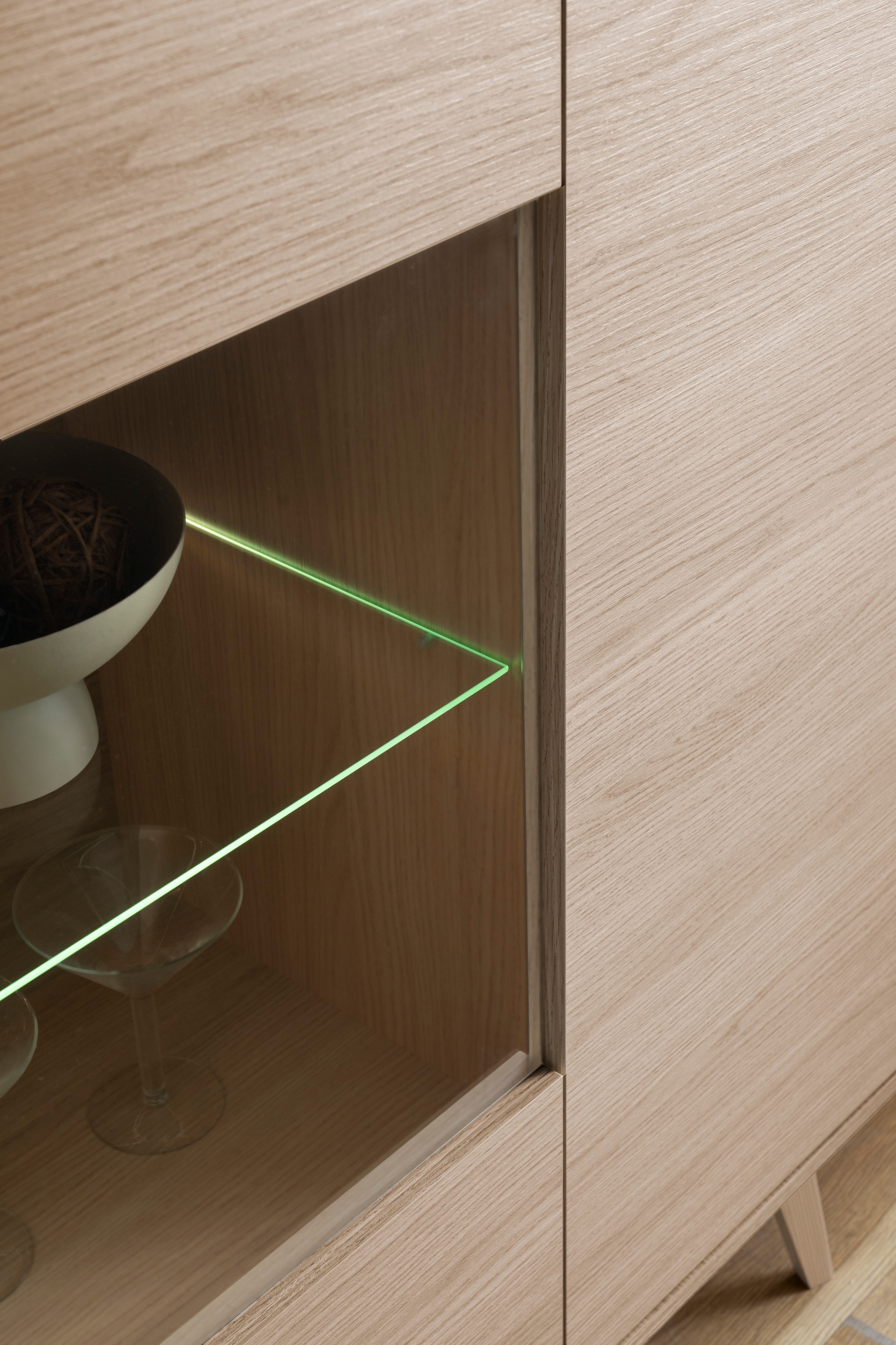 Home affaire Meuble mural »Torsby, moderne Anbauwand, Komplettset im Scandi-Stil« Set, 4 cuis tlg.