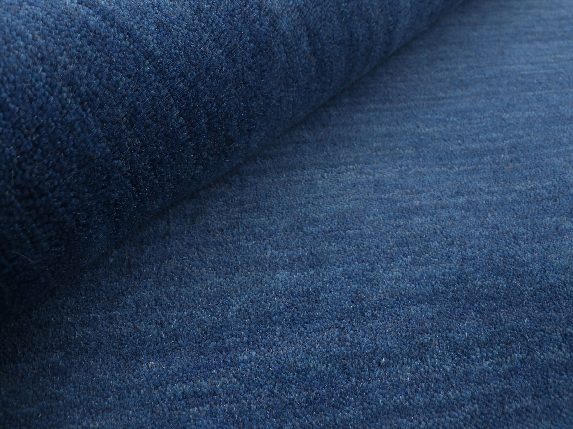 carpetfine Tapis en laine »Gabbeh-Uni« Carré 15 mm Höhe reine Wolle, handgewebt, Gabbeh Loom Tiermotiv, Sonderform Quadrat