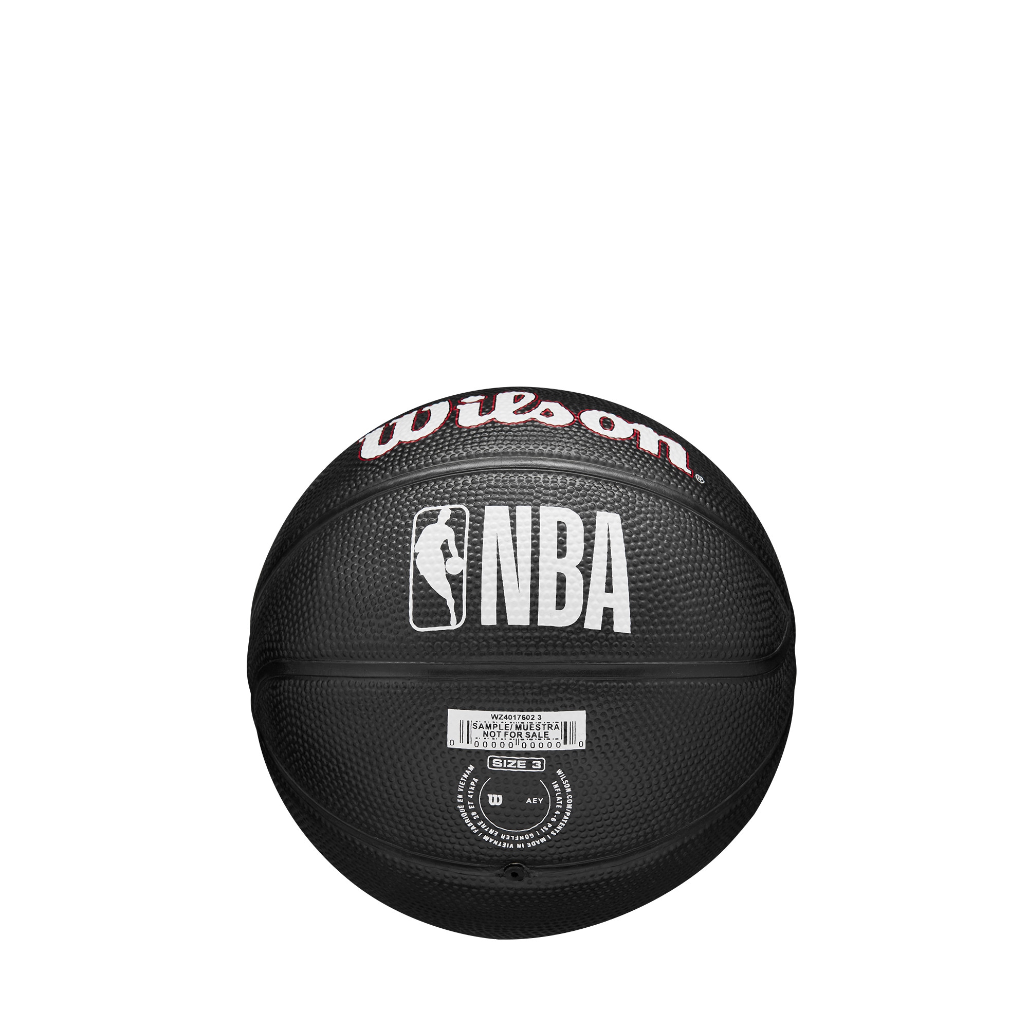 Wilson Basketball »NBA TEAM TRIBUTE MINI« für Erwachsene, aus Gummi, mit griffiger Oberfläche