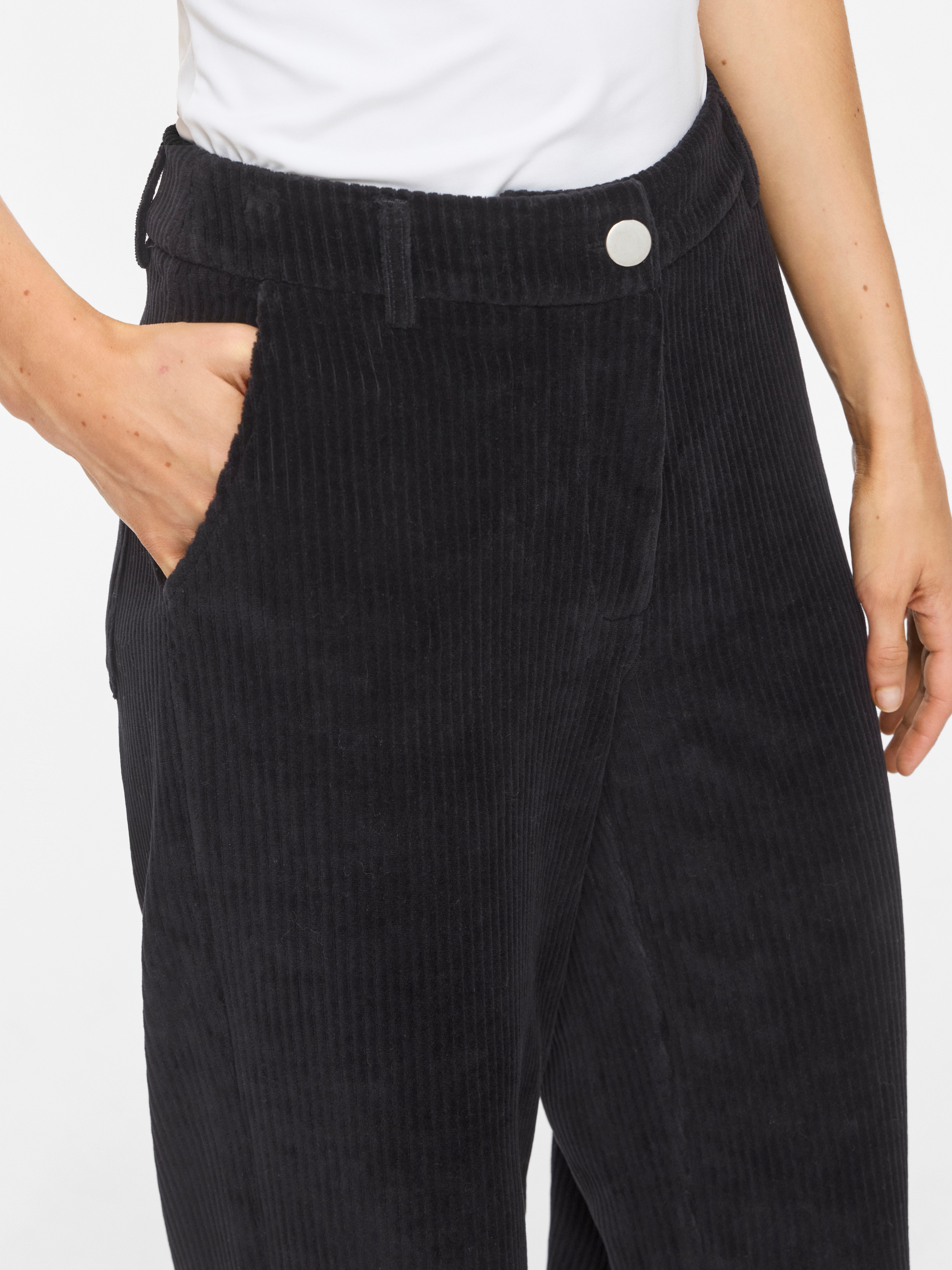 Vila Cordhose »VIKITA RW WIDE CORDUROY PANTS - NOOS«