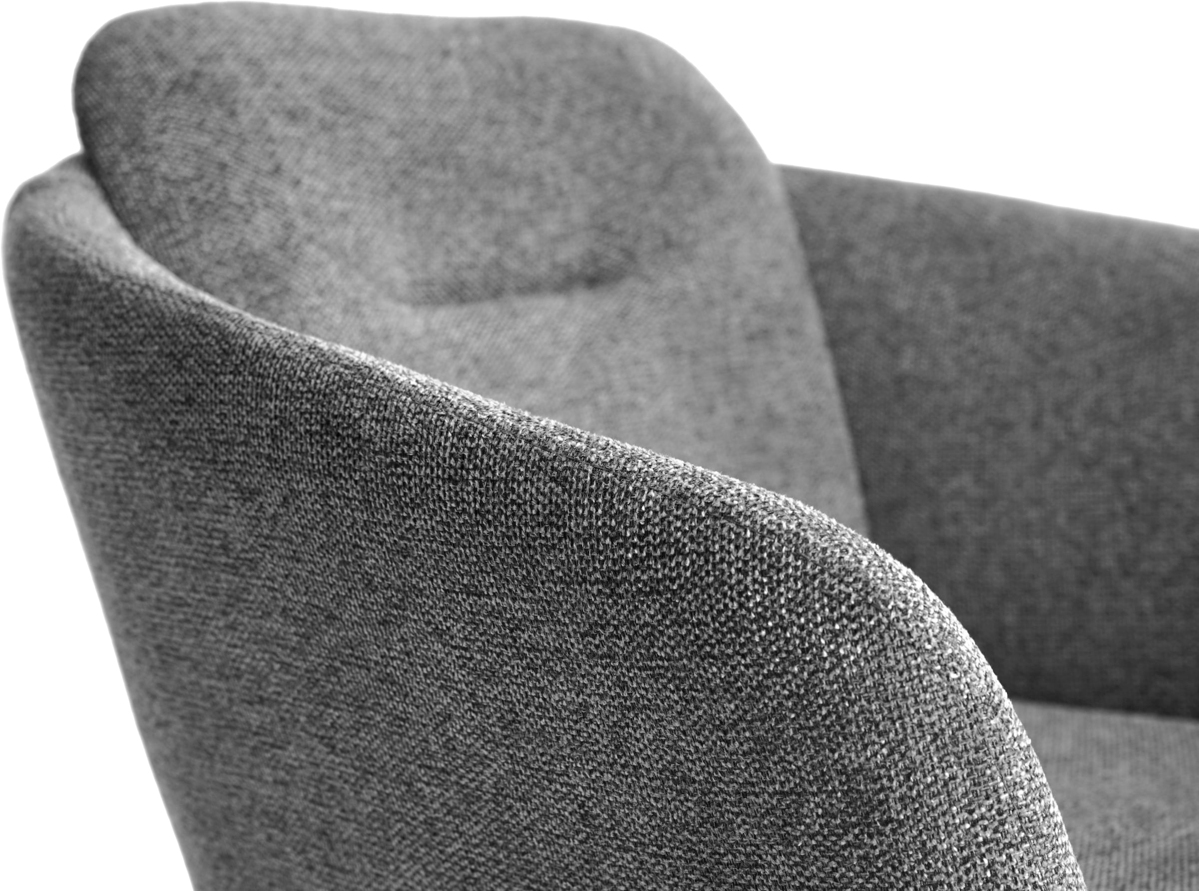 LeGer Home by Lena Gercke Chaise de salle à manger »Fleur« (Set) 2 cuisStrukturstoff, ergonomisches Design, gesteppte Rückenlehne