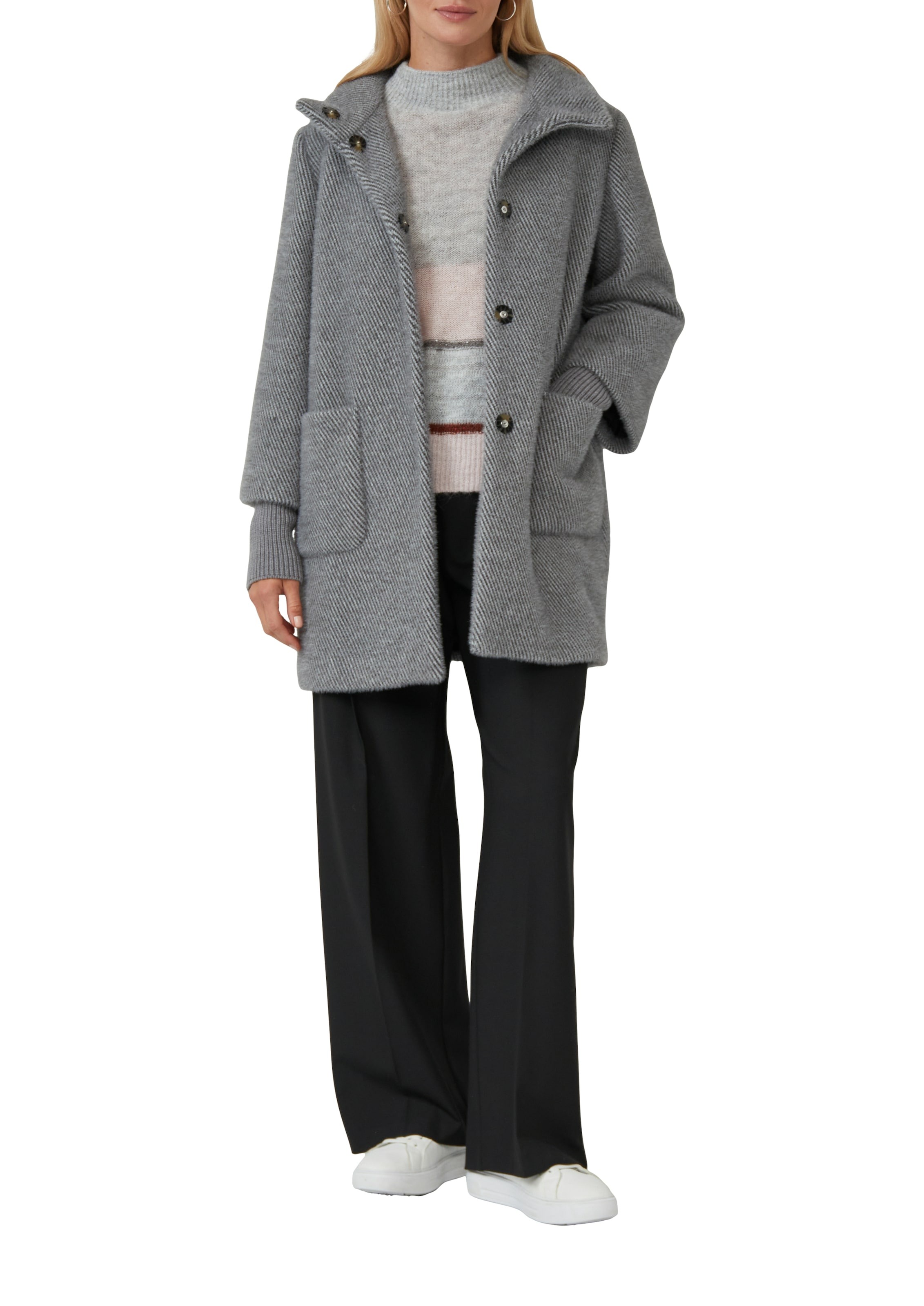 s.Oliver BLACK LABEL Manteau d'hiver mit Stehkragen