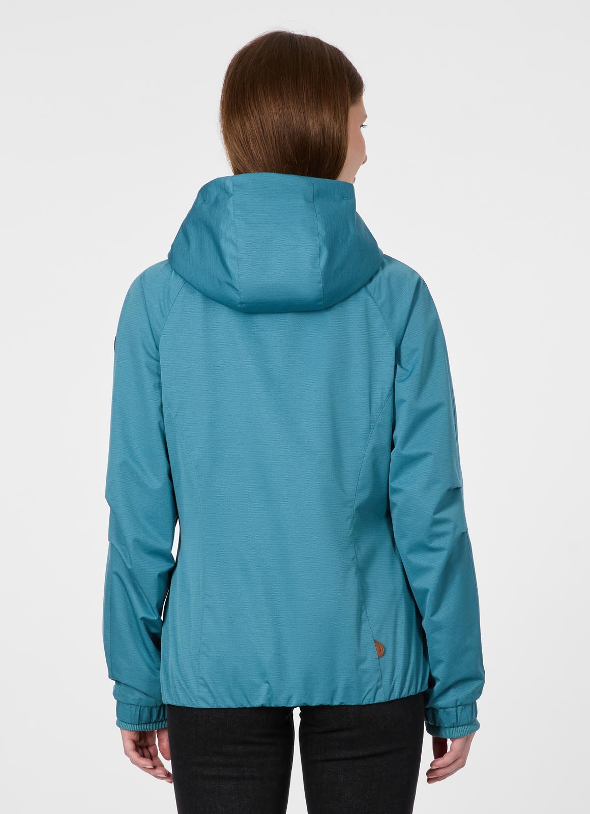 Ragwear Outdoorjacke »DIZZIE« mit Kapuze Wasserabweisend mit Kordelzug am Saum und Reissverschlusstaschen