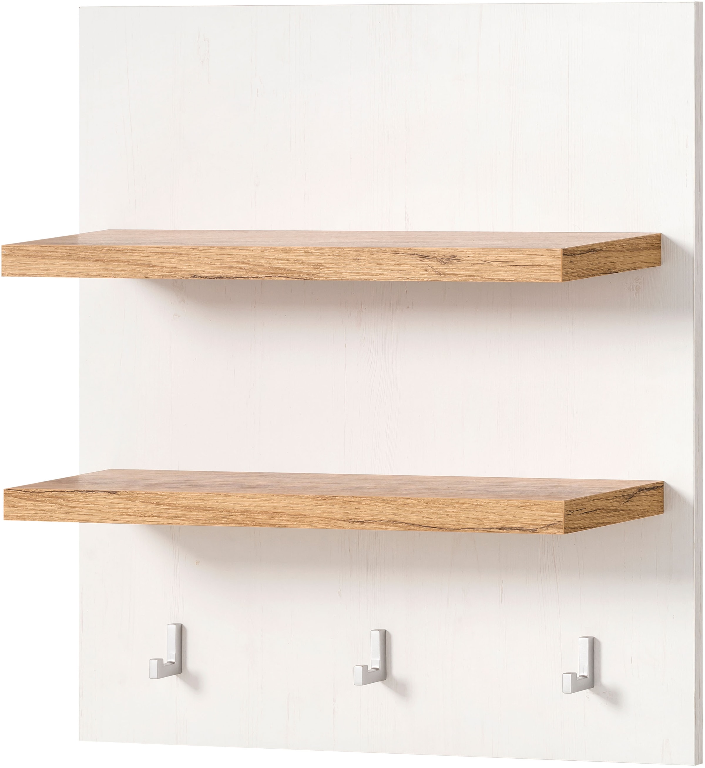 GOODproduct Küchenzeile »KS-Westminster, Pantryküche im Landhaus Stil, hochwertige Metallgriffe« Set,  Breite 164 cm, Kommode, Wandpaneel, Hängeschrank und Herdumbau