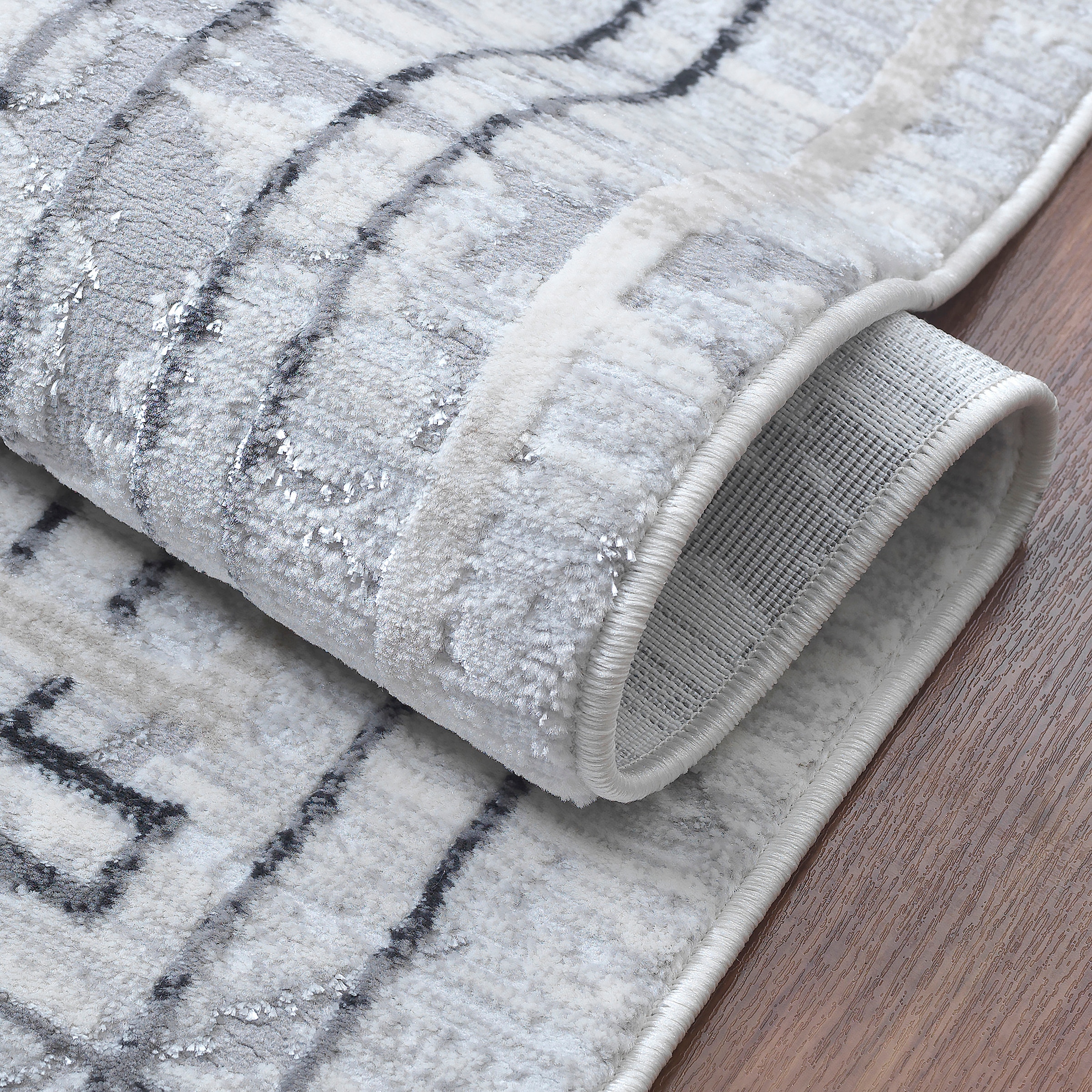 Sanat Tapis »Harmony 3214« Rectangulaire 12 mm Höhe abstrakter Kurzflorteppich, Wohnzimmer, auch als Läufer