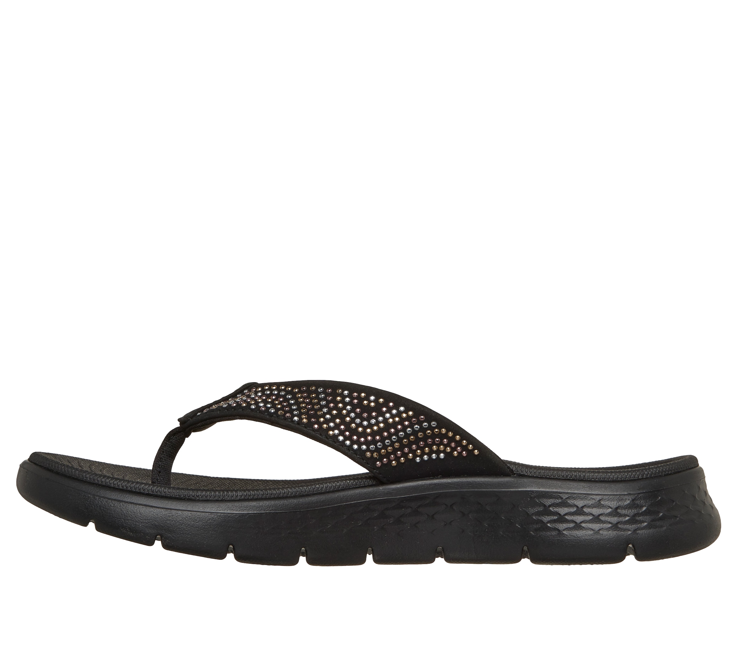 Skechers Séparateur d'orteils »GO WALK FLEX SANDAL«  chaussure d'été, chaussure de bain, chaussure de plage avec clous décoratifs