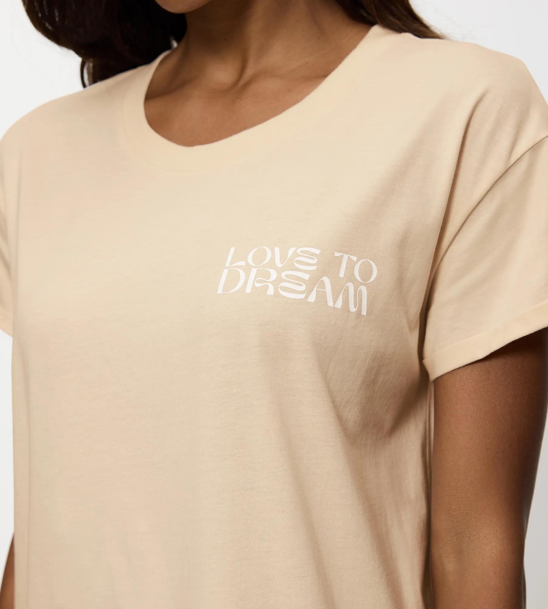 Triumph Nachthemd »Nightdresses NDK X« Ohne Taschen weich, atmungsaktiv, gerippter Rundhalsausschnitt, Kurzarm