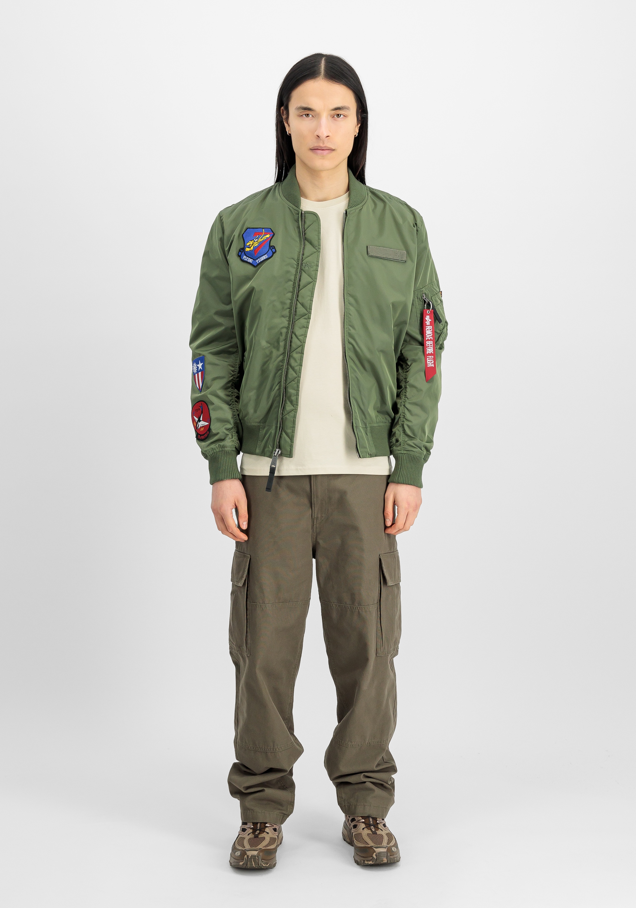 Alpha Industries Veste bomber »MA-1 TT Flying Tigers Light«