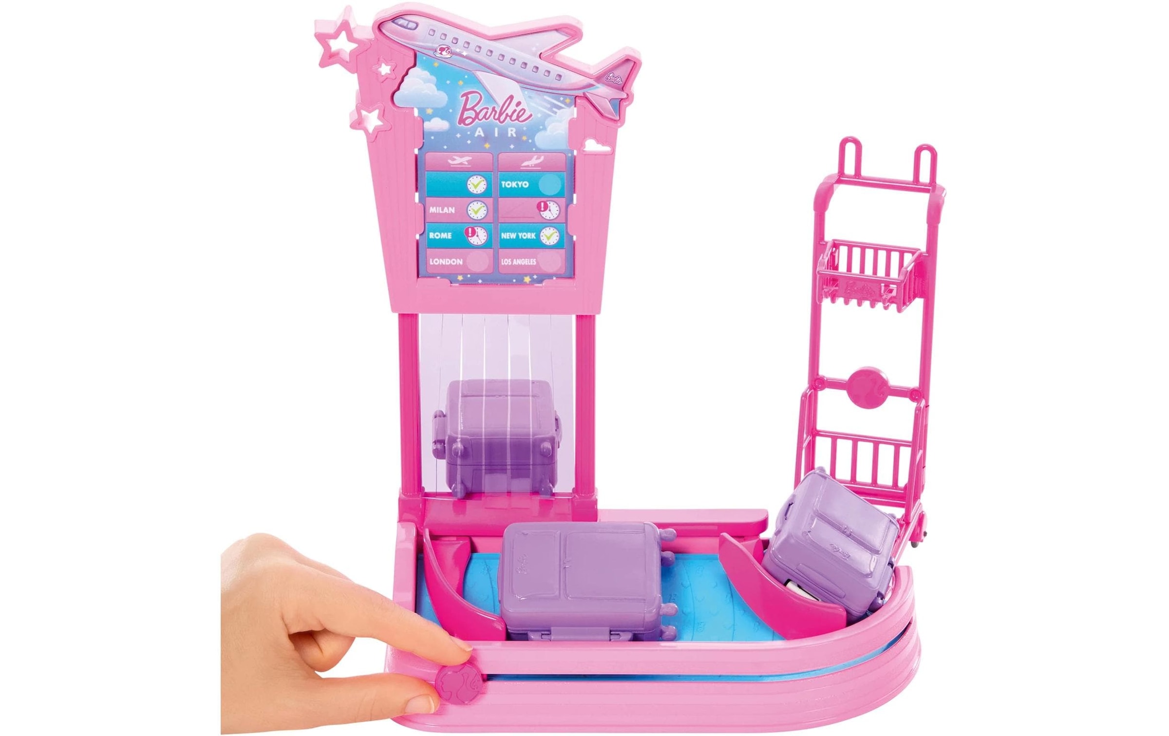 Barbie Poupée à habiller »Barbie Kofferband Spielset mit Puppe Malibu«