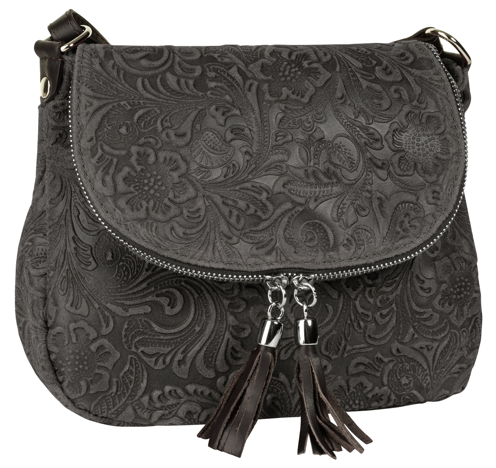 Samantha Look Sac à bandoulière echt Leder, Made in Italy