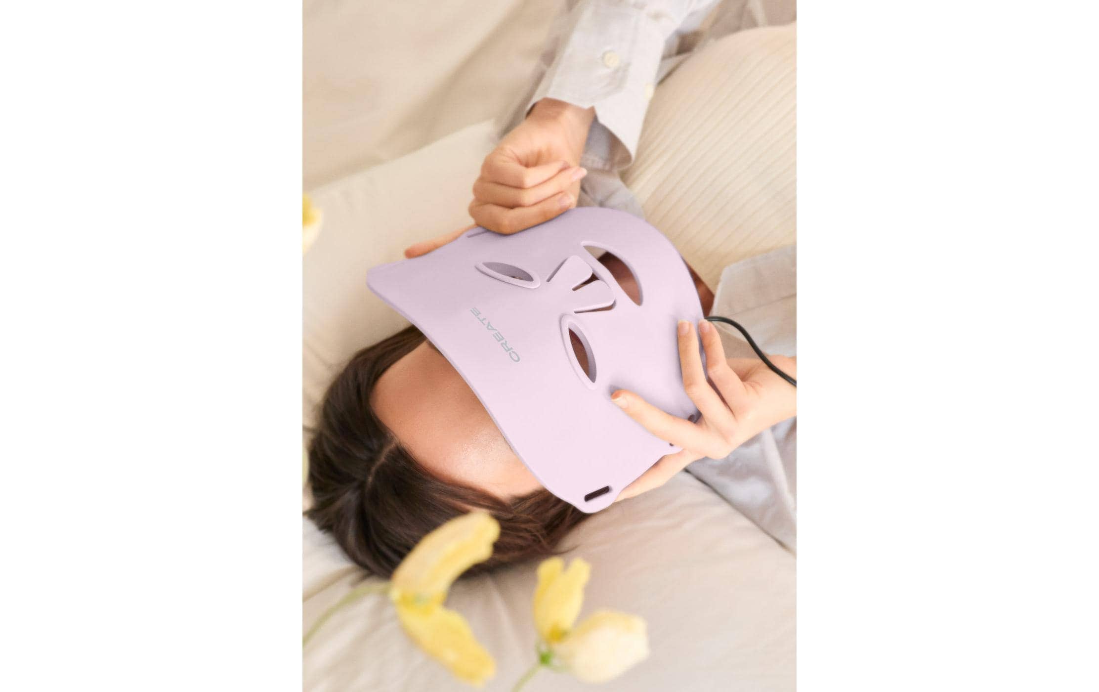   Masque facial LED »Create LED-Behandlungsmaske 8 in 1« Masque LED pour soin de la peau