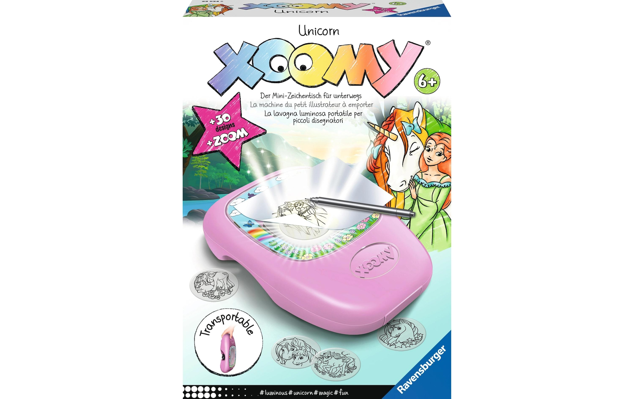Ravensburger Set créatif »XOOMY® Midi Unicorn« fabriqué en Europe