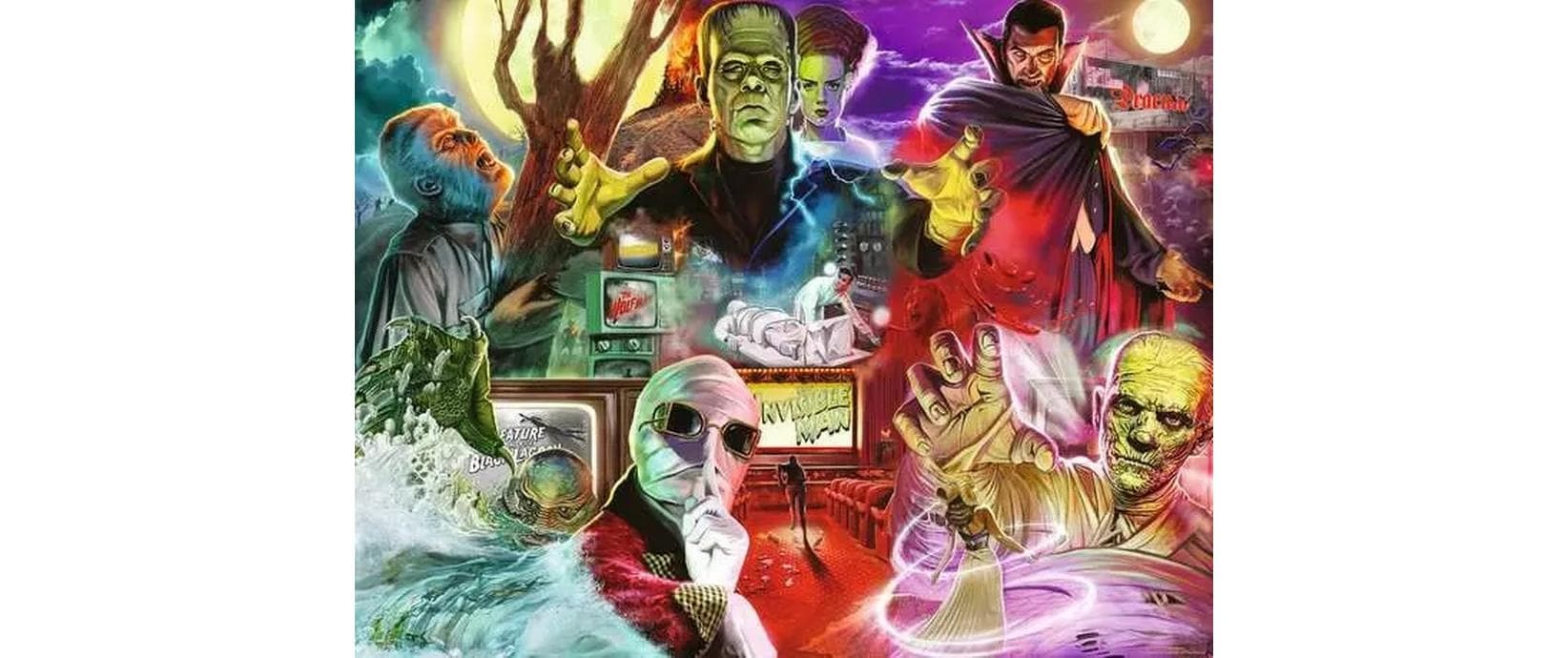 Ravensburger Puzzle »Universal Monsters«