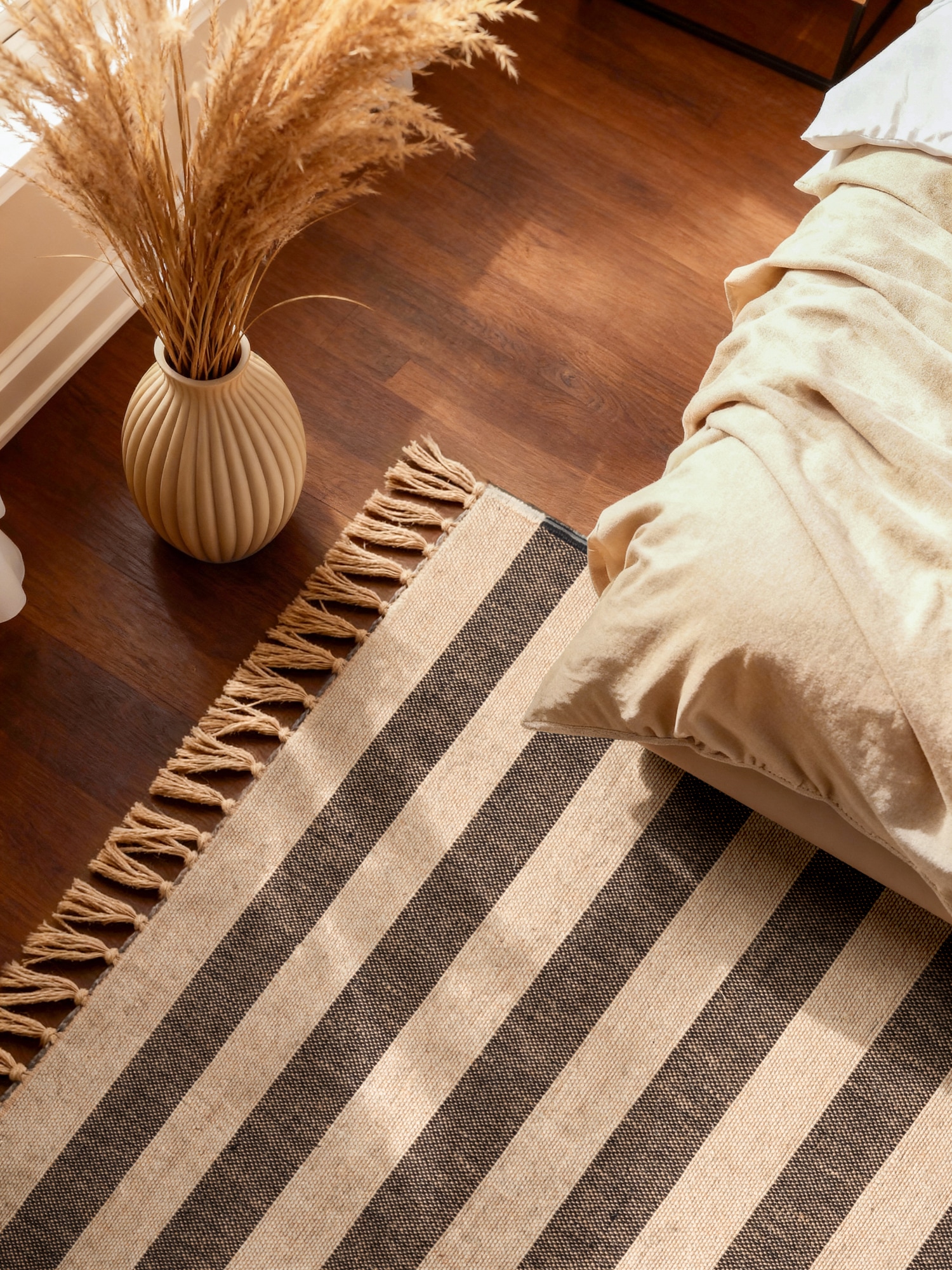 HANSE Home Tapis »Playa« Rectangulaire 6 mm Höhe Jute, fait main, tapis naturel, salon, coureur, franges