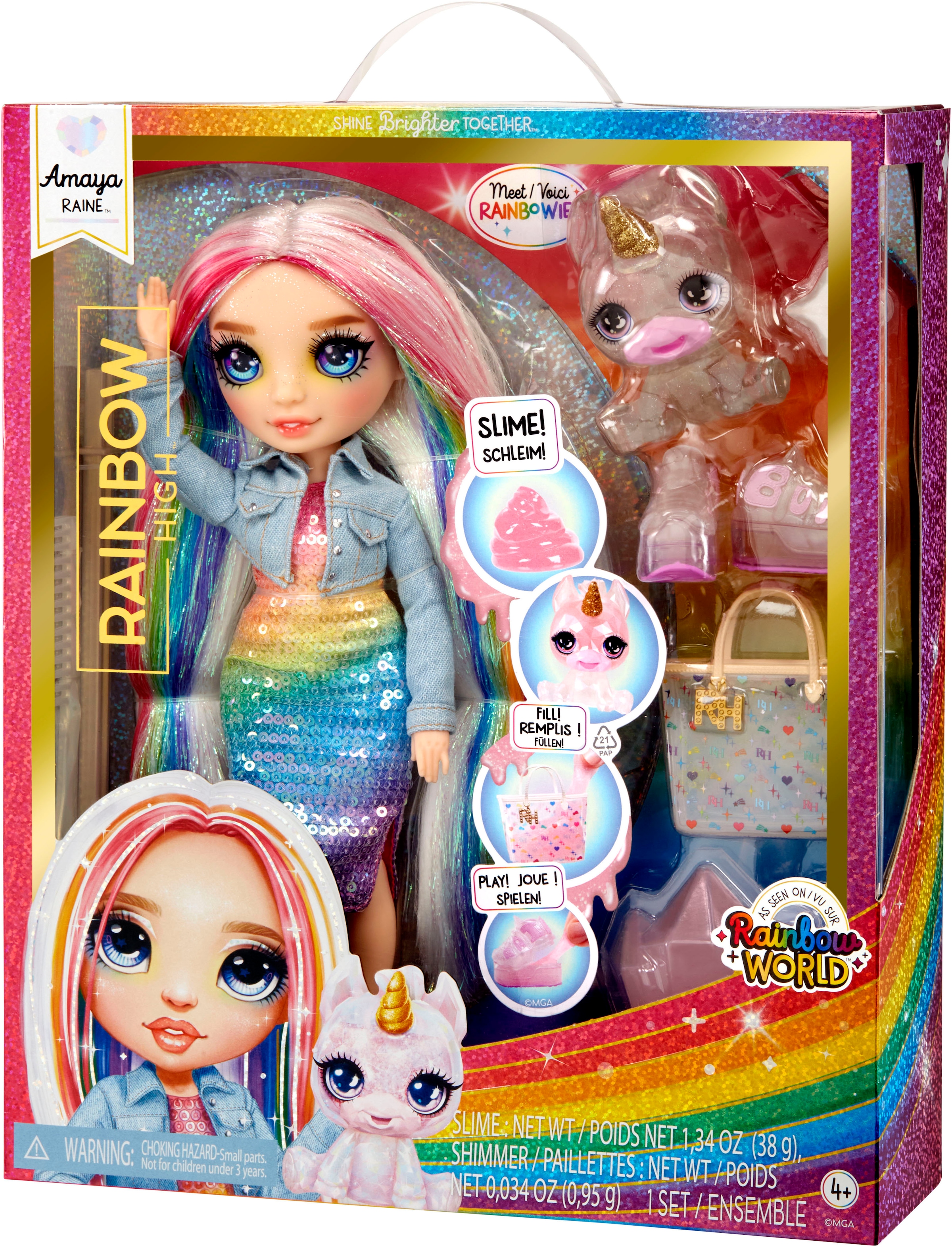 RAINBOW HIGH Poupée à habiller »Classic Rainbow Fashion Doll - Amaya (rainbow)«