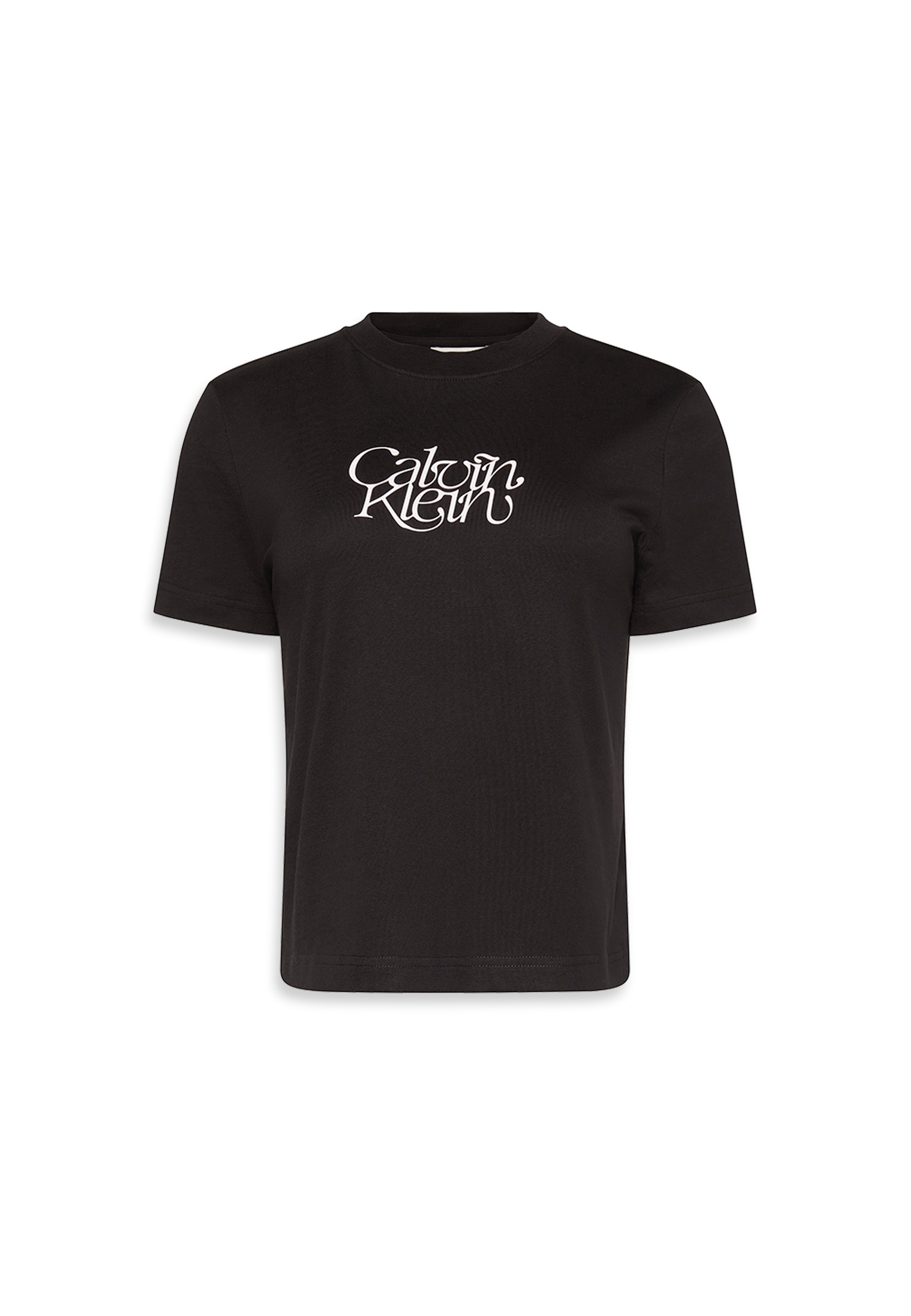 Calvin Klein Jeans T-shirt »SS FITTED SCRIPT CALVIN KLEIN TE« Mit Rundhalsausschnitt, regular fit