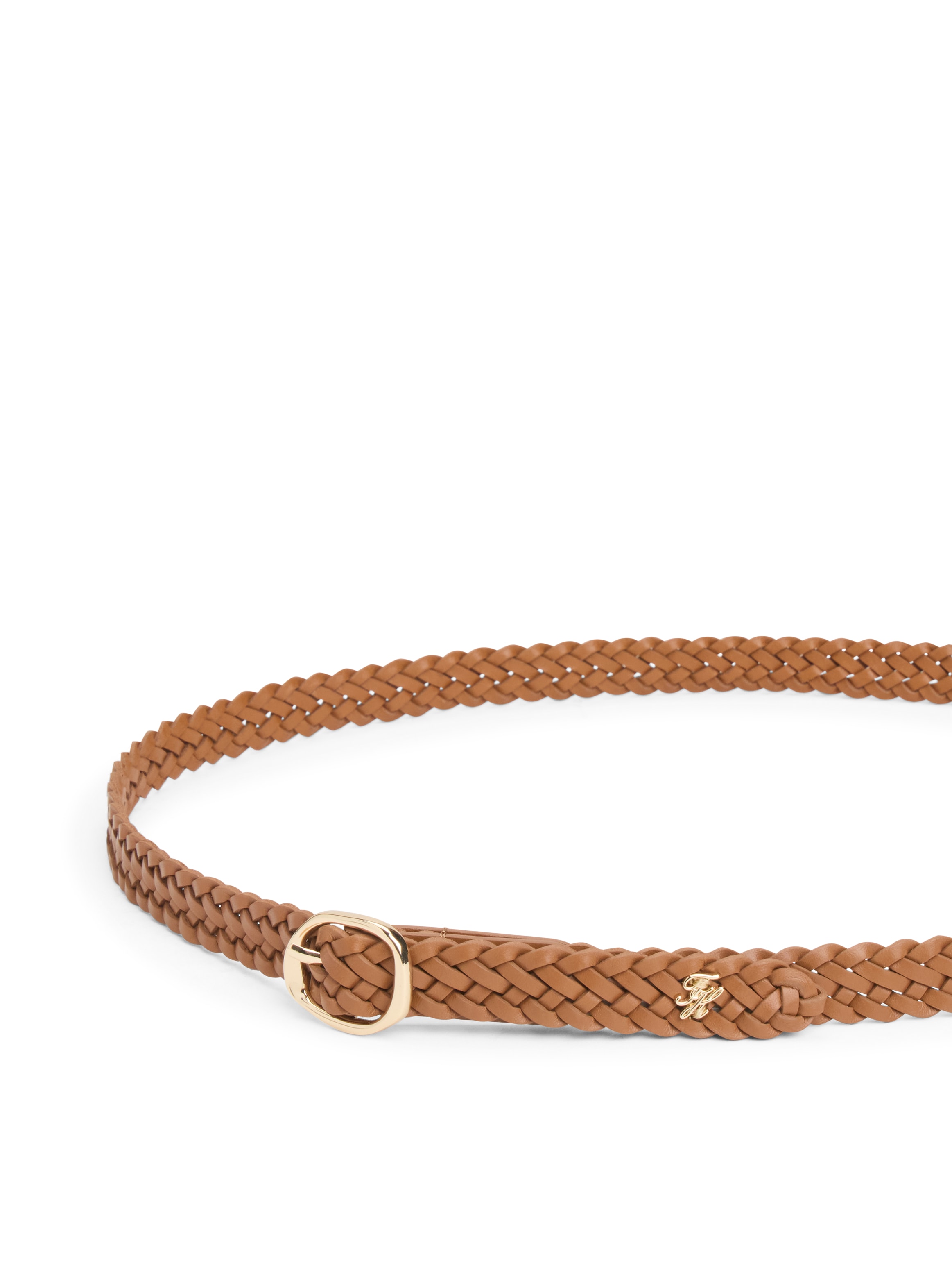 Tommy Hilfiger Ceinture tressée »TH SCULPT 2.0 WOVEN« aus echtem Leder