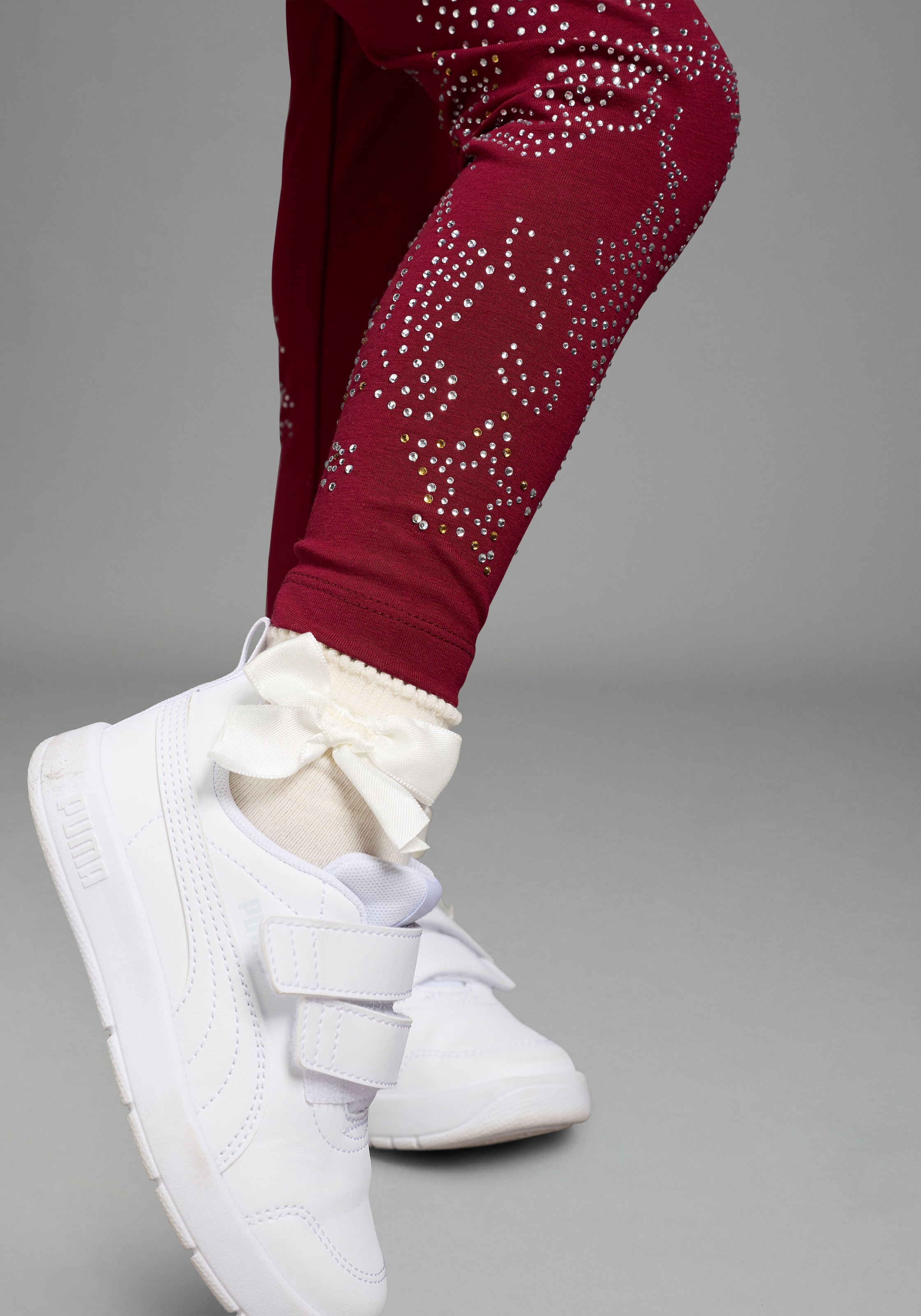 KIDSWORLD Leggings », Strass besezGLITZER PFERD«  Décoré d’un cheval pailleté