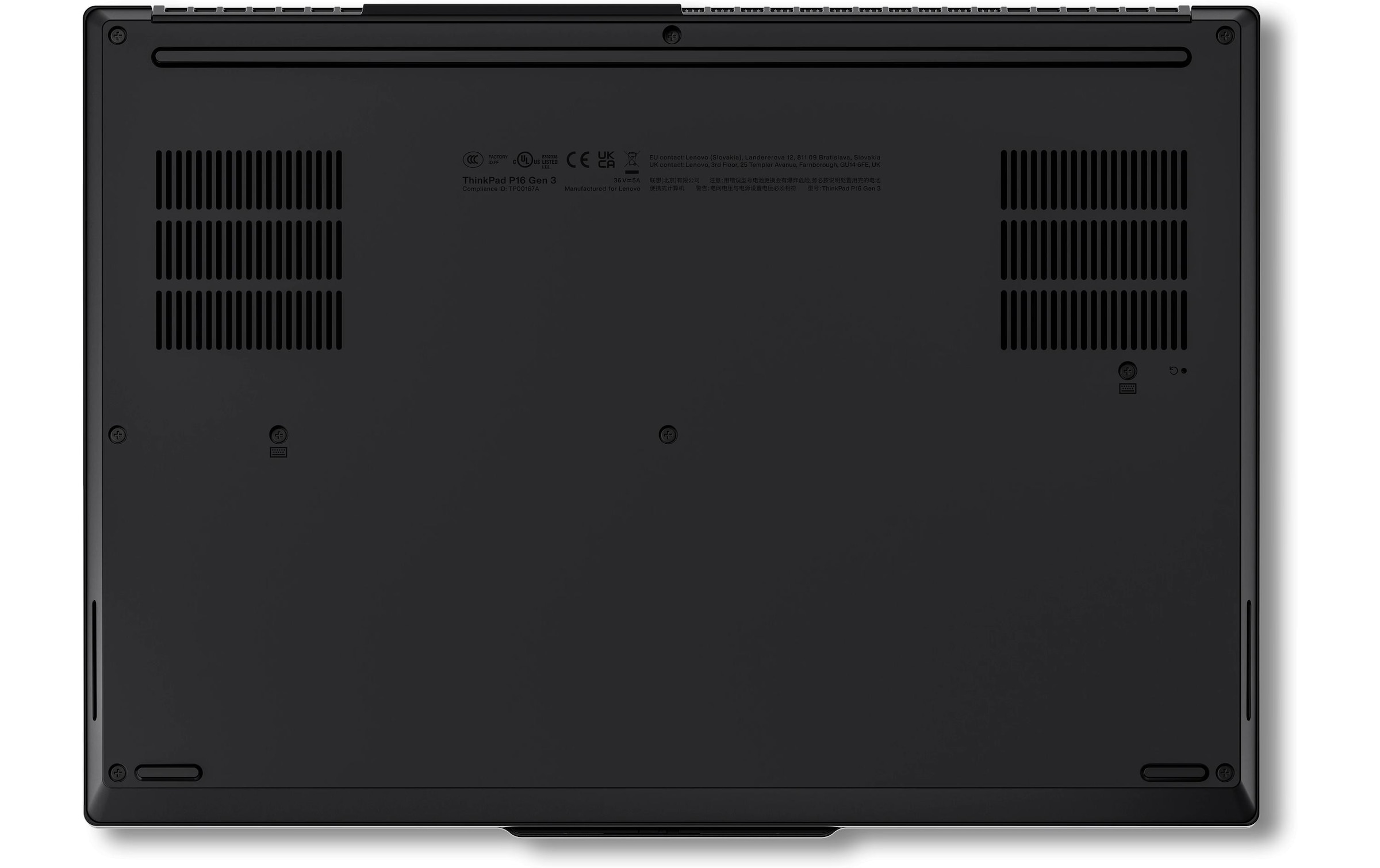 Lenovo Ordinateur portable professionnel »ThinkPad P16 Gen 3 (Intel)« / 16 ″ Intel Core Ultra 9 1.000 GB SSD