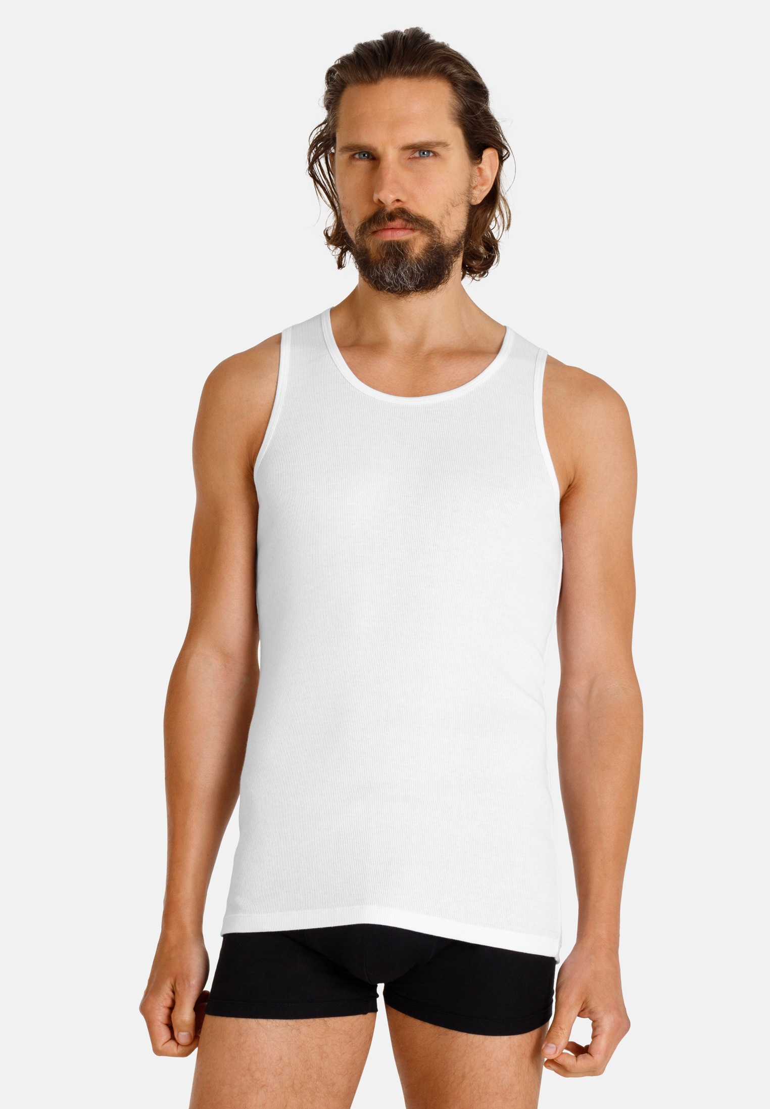 Camano Sous-chemise »comfort« avec encolure ronde profonde