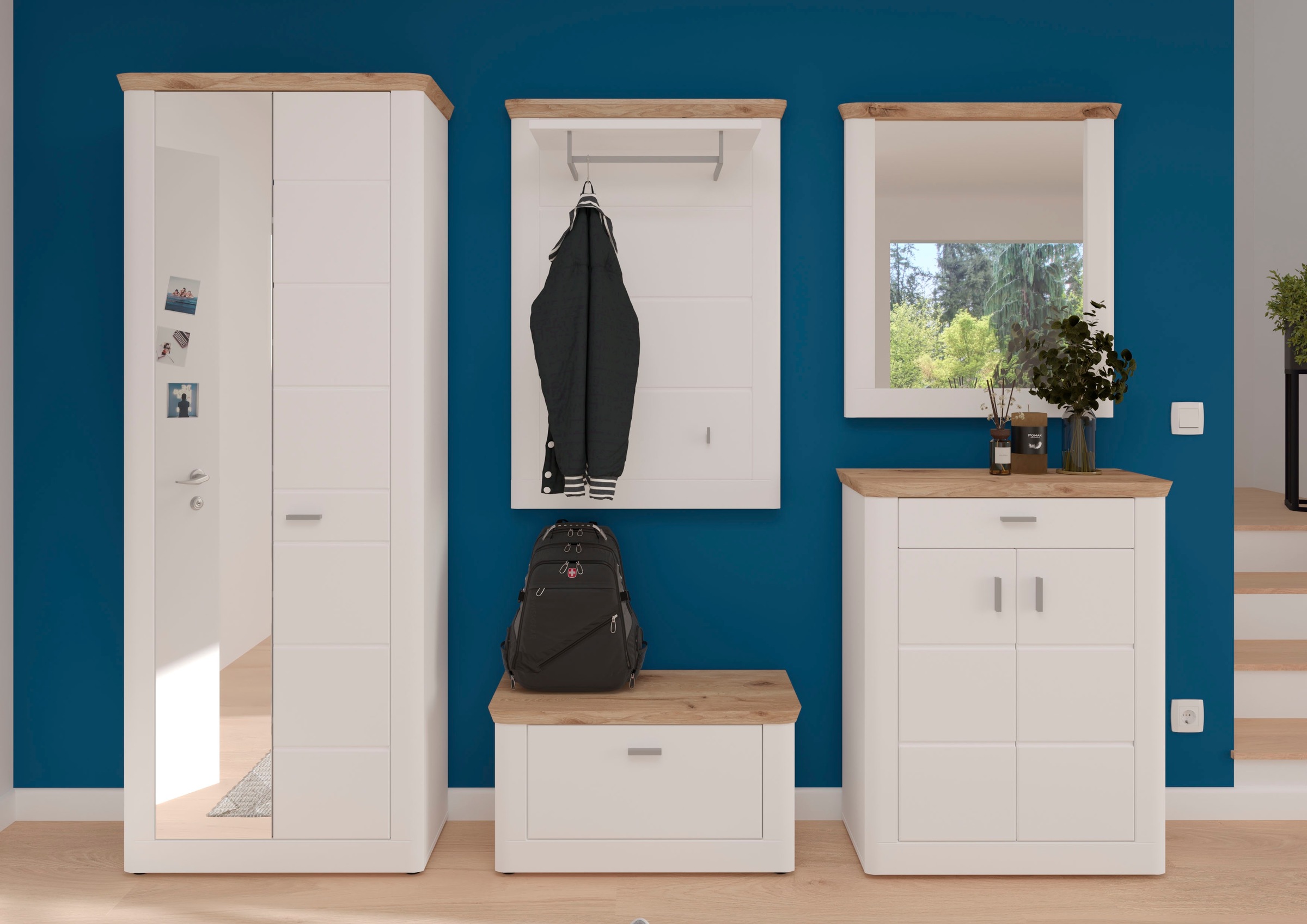 Home affaire Garderobenspiegel »Halmstad« Breite ca. 79 cm