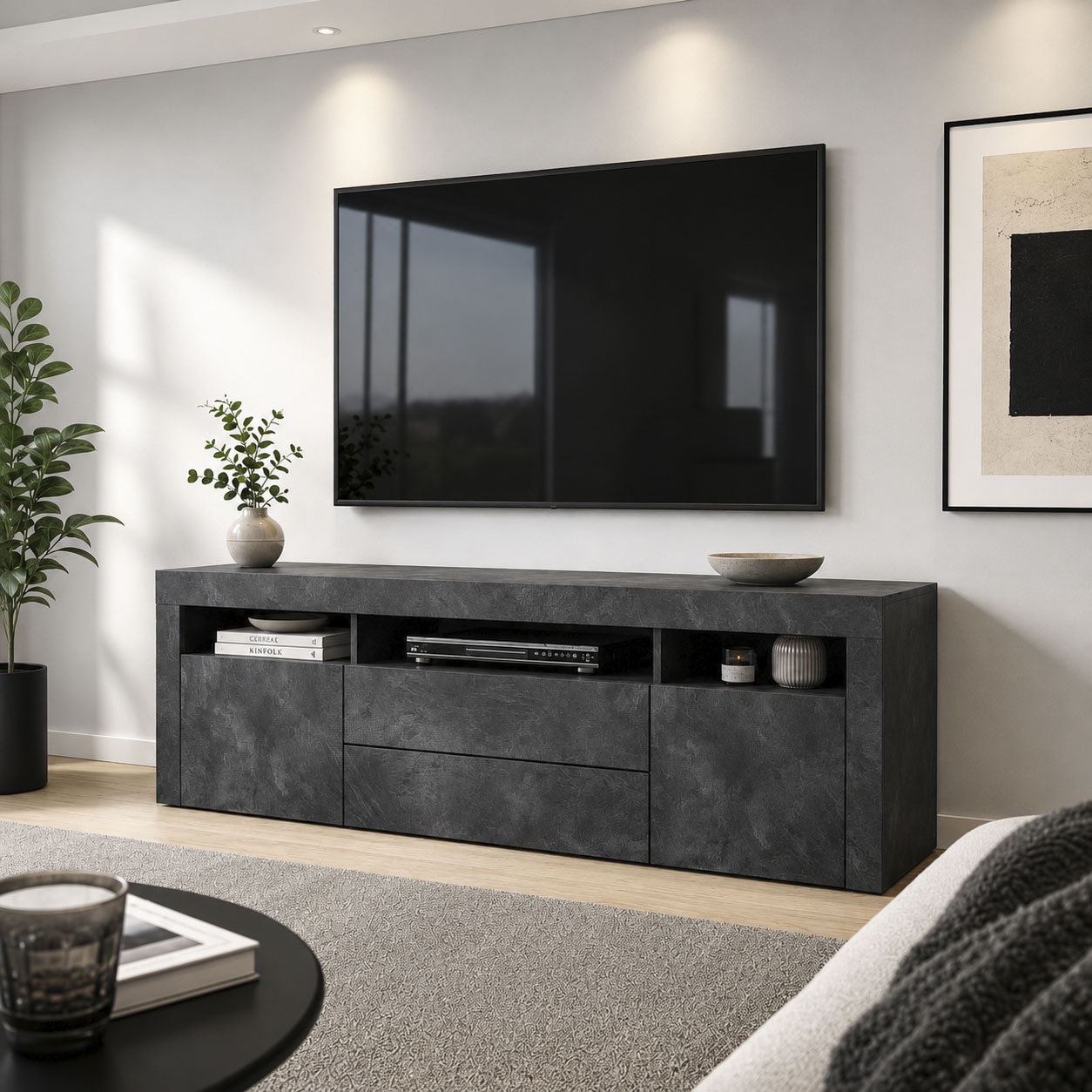 borchardt Möbel Table basse »Santa Fé, TV-Schrank 166 cm breit« Largeur 166 cm
