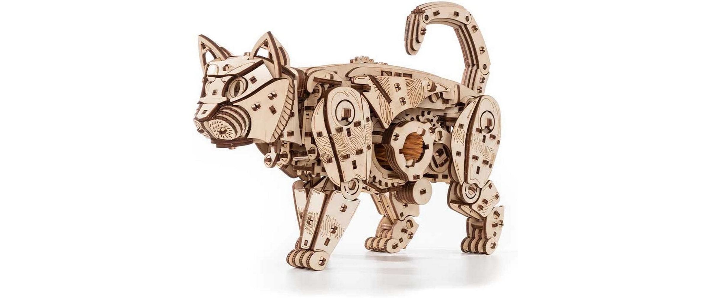   Modellbausatz »Eco-Wood-Art Katze« 508 Stk. tlg.