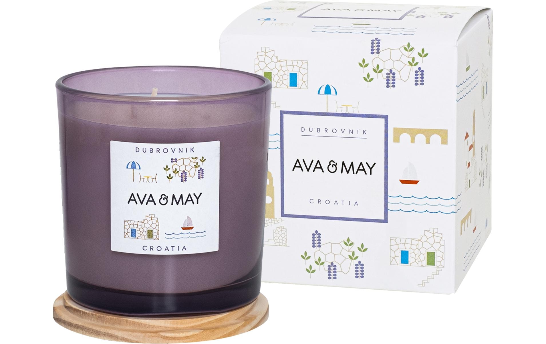 AVA & MAY Bougie parfumée »Dubrovnik 380 g«