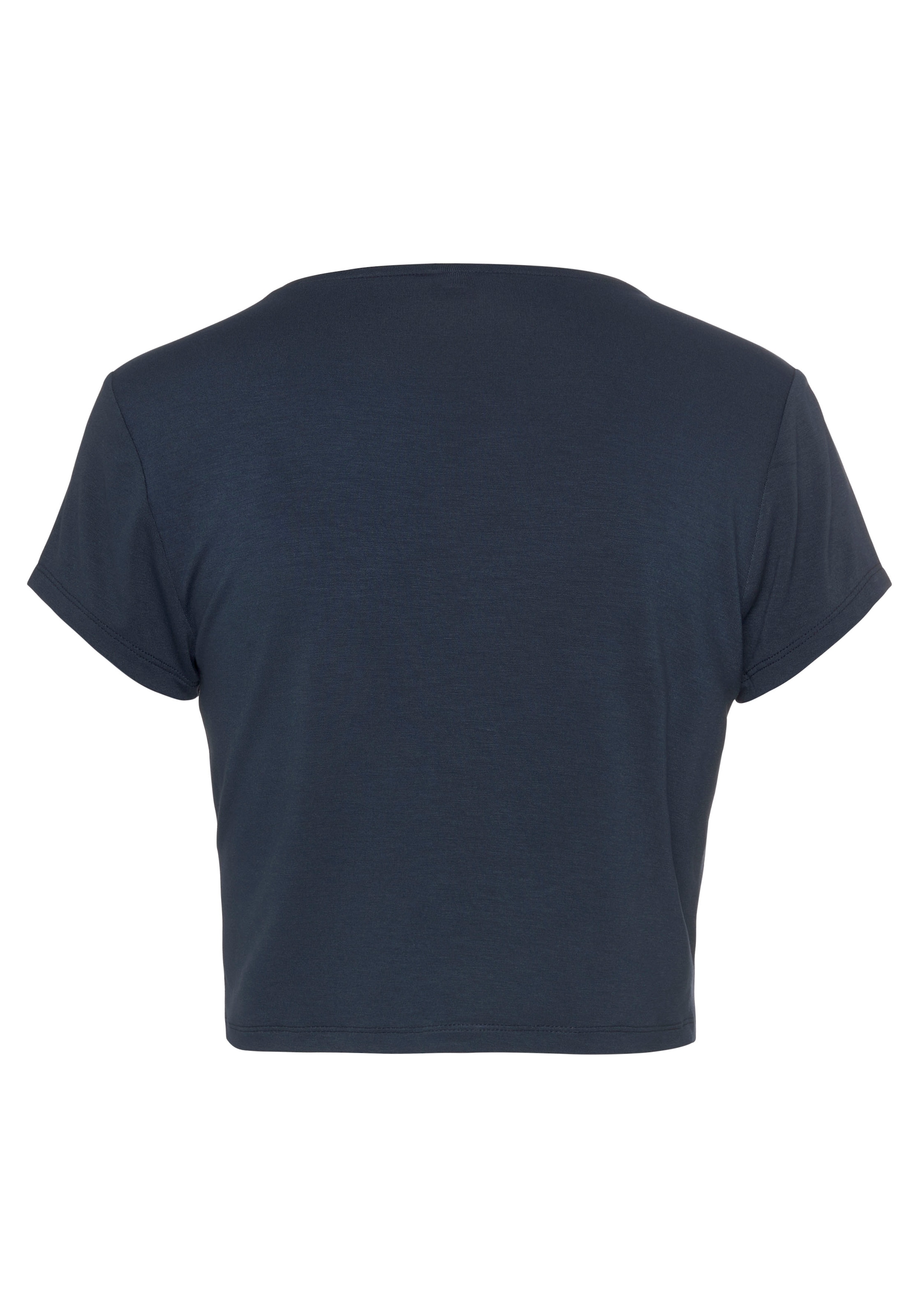 s.Oliver T-shirt à manches courtes zum Binden, Jerseyware, Cropshirt, Strandshirt