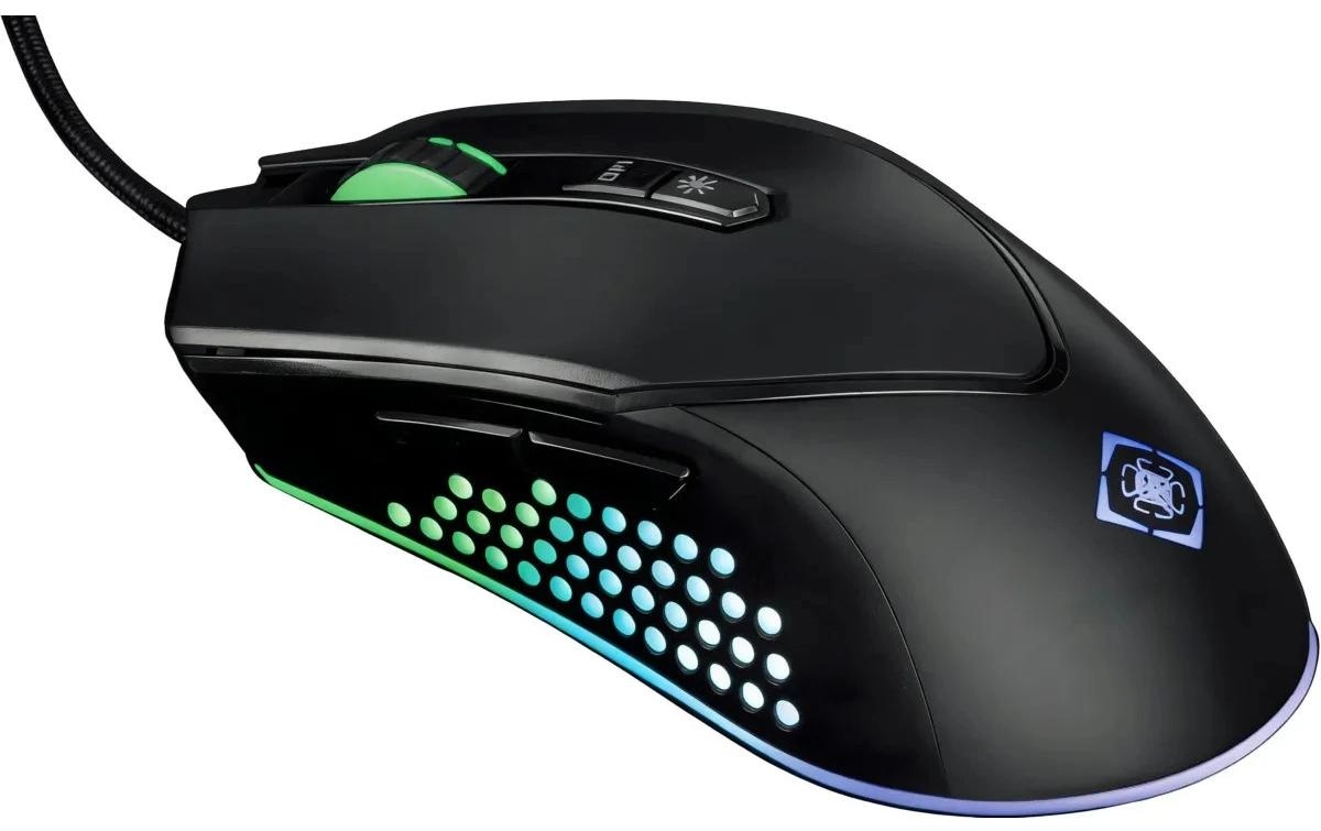 DELTACO Clavier de jeu »Set GAM-113 V2 3-in-1 RGB« ()