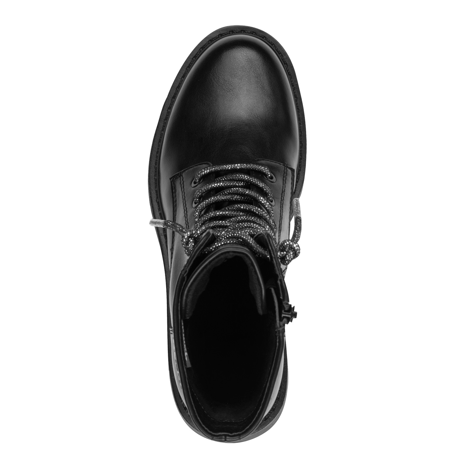 Tamaris Schnürstiefelette  Blockabsatz, Schnürboots mit glänzenden, elastischen Schnürsenkeln
