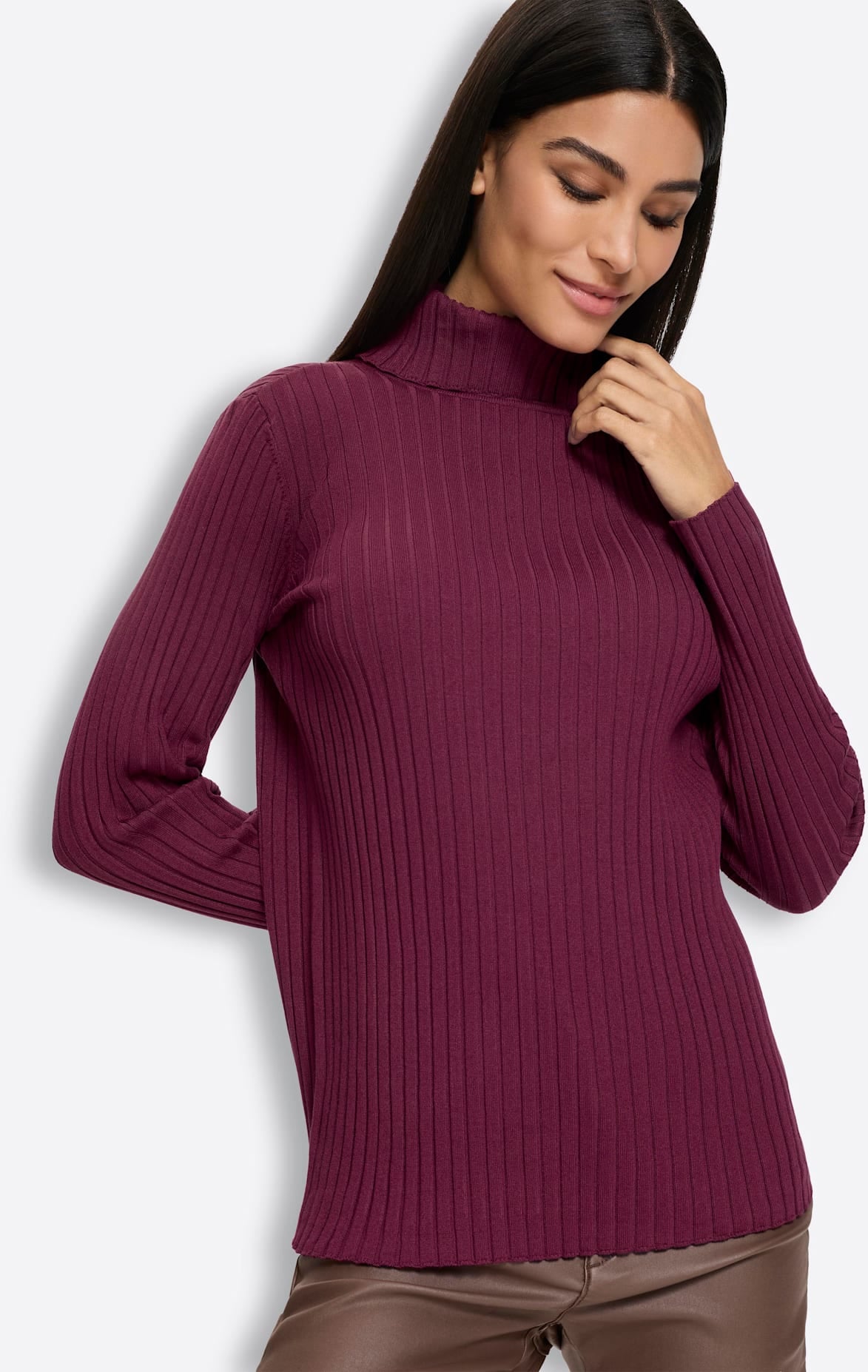 heine Pull à col roulé »Rollkragen-Pullover«