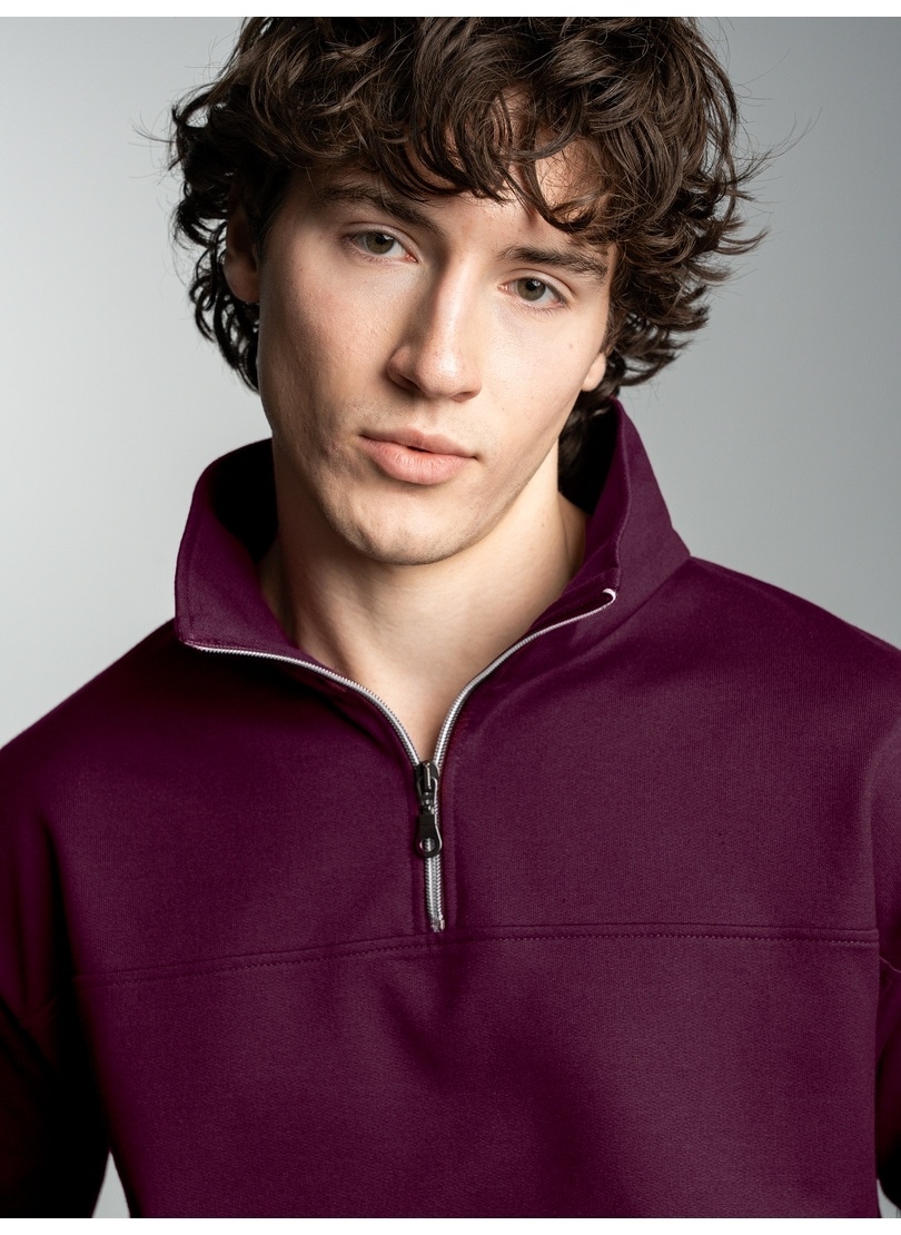 Trigema Sweatshirt »TRIGEMA Sweatshirt mit Reissverschluss«
