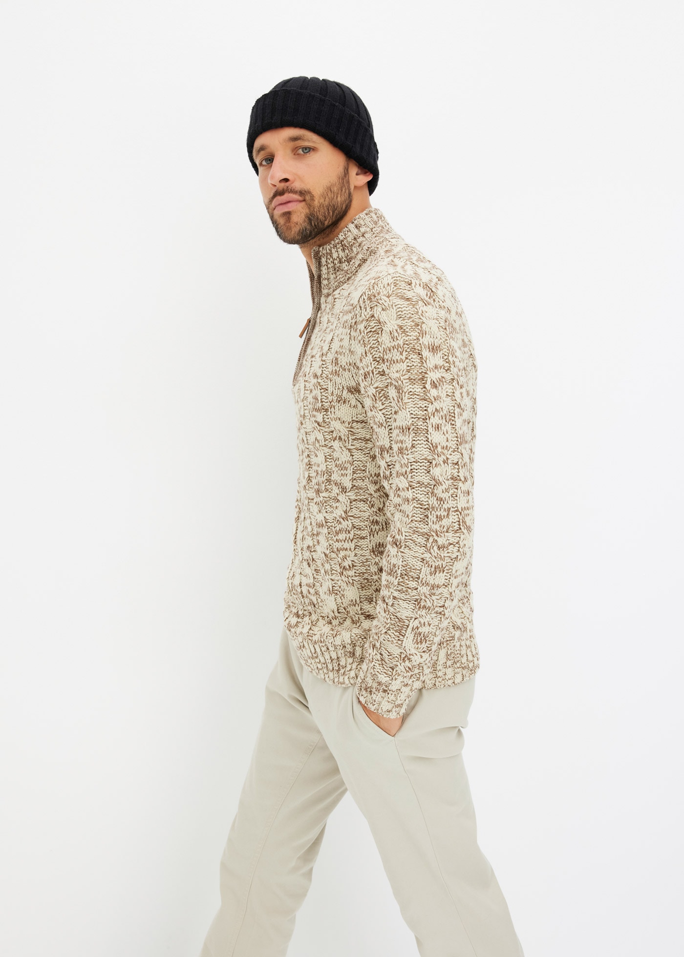 bonprix Troyer »Troyer Pullover mit Reissverschluss«, Troyer Pullover mit Reissverschluss
