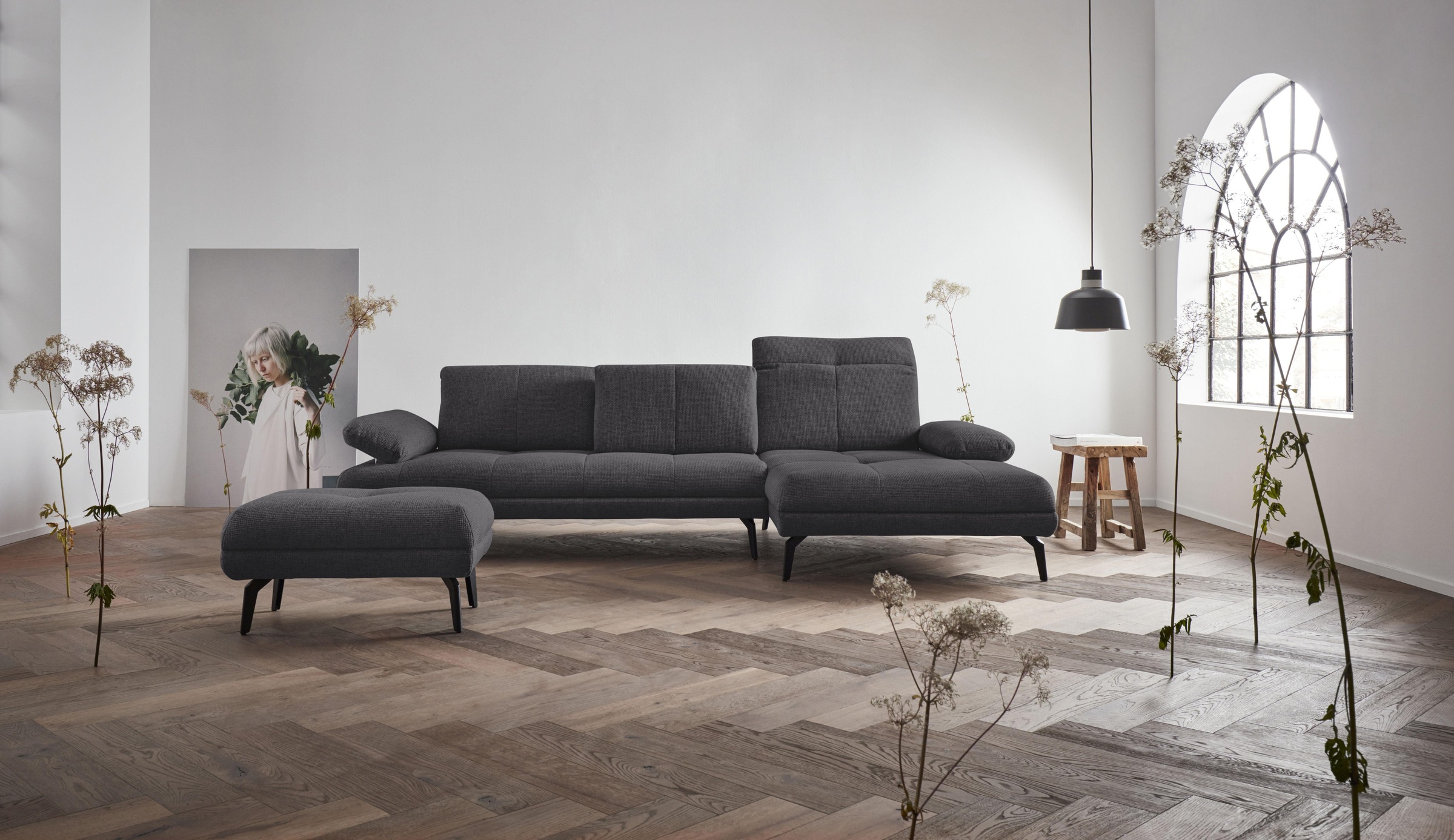 Home affaire Hocker »Stenlille« in 3 Bezugsarten, Design by Morten Georgsen