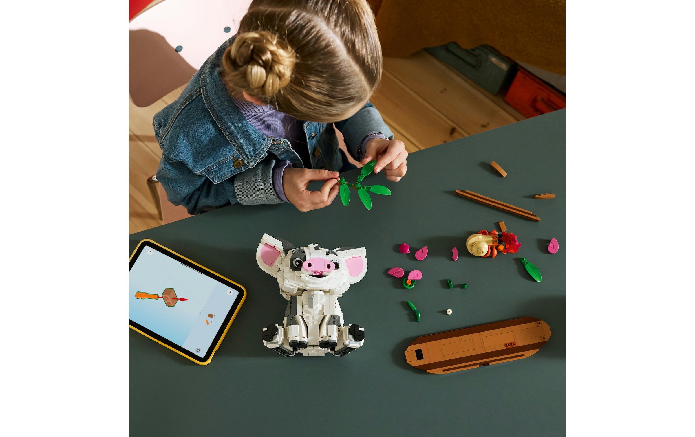 LEGO® Pions de construction »Pua (43292), LEGO Disney Princess« fabriqué en Europe