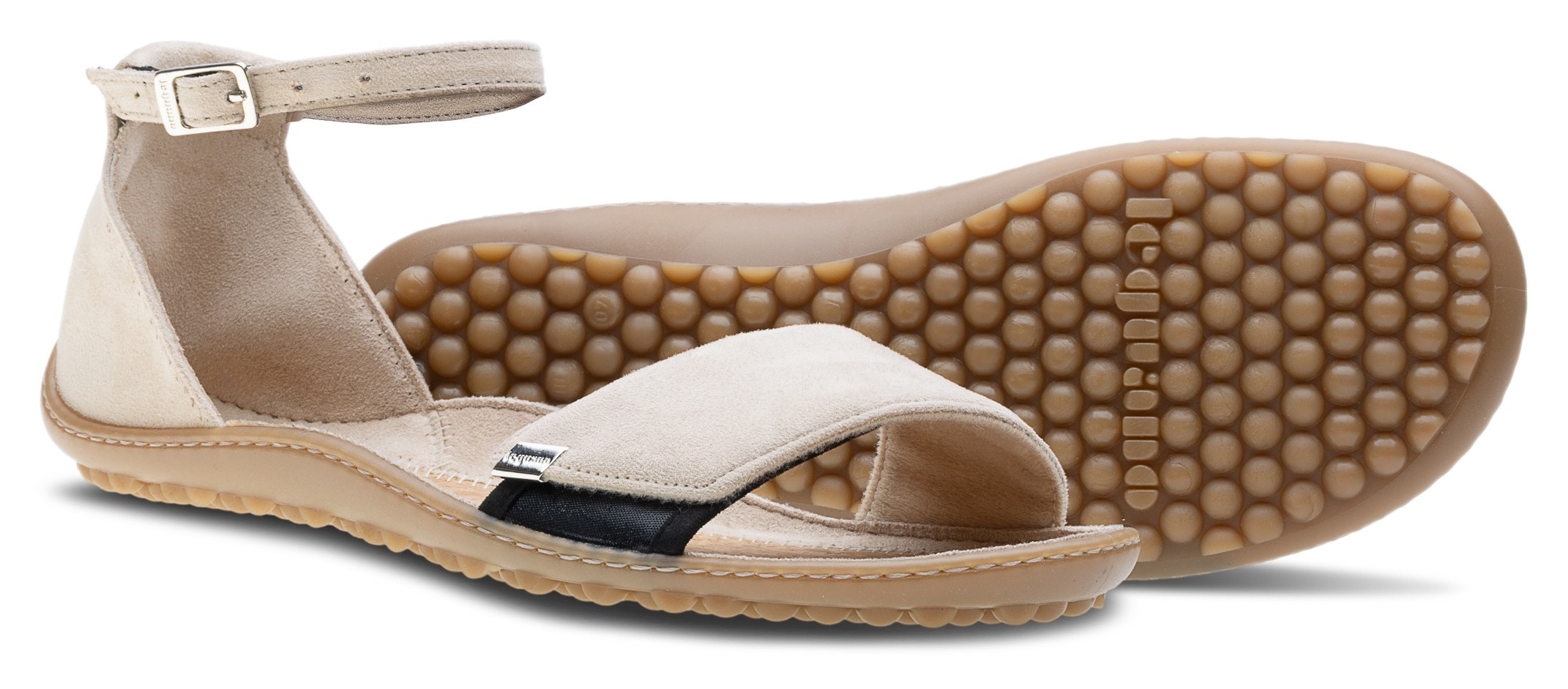 Leguano Chaussures pieds nus »JARA«  Chaussure d'été, sandale à brides avec fermeture velcro