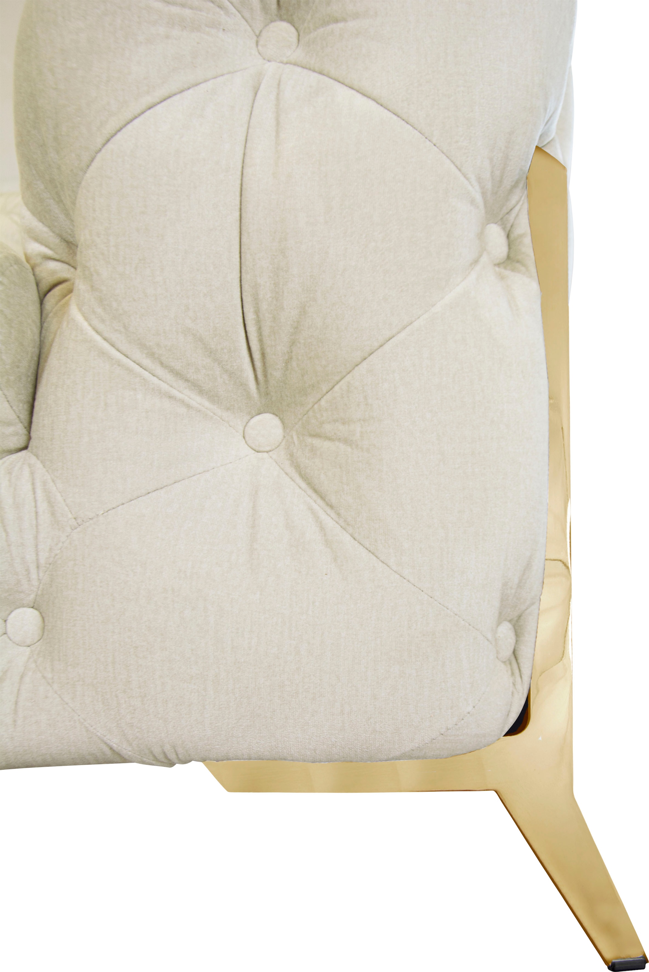 Home affaire Chesterfield-Sessel »Amaury Sessel« aufwändige Knopfheftung, moderne Chesterfield Optik, Fussfarbe wählbar