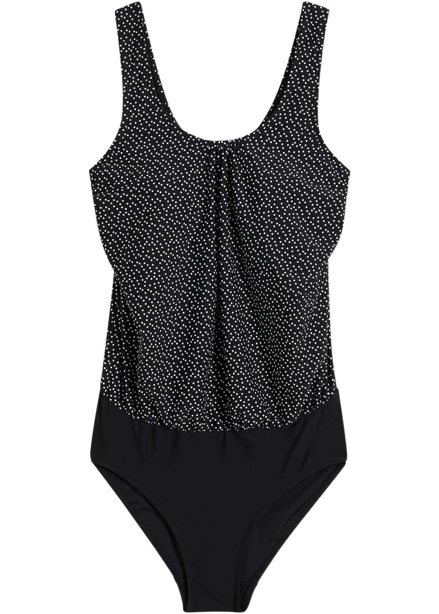 bonprix Maillot de bain 1 cuis mit Unterbrustgummi für Halt, mit Futter aus Polyester