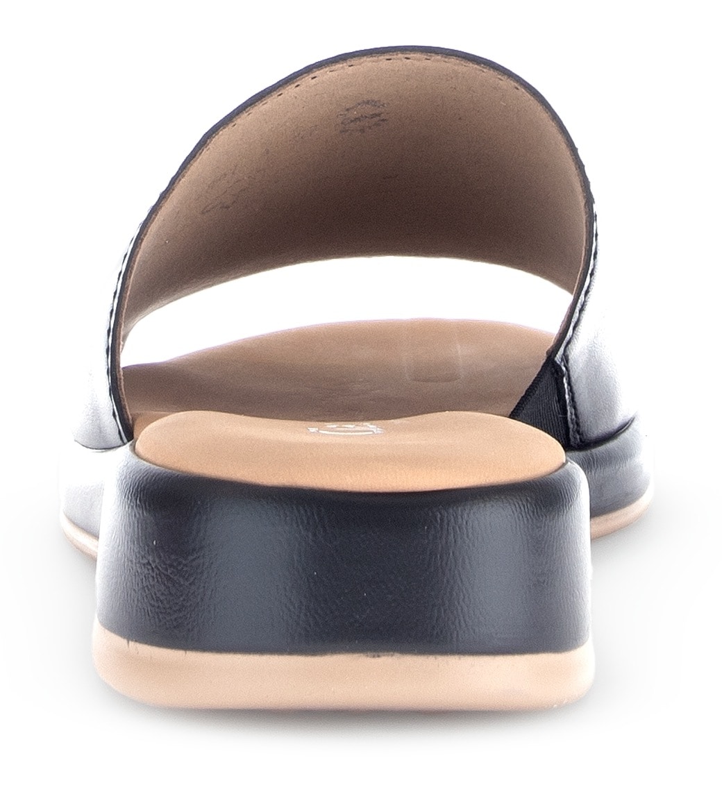 Gabor Pantolette »RHODOS«  , Sommerschuh, Komfortschuh, kleiner Stretcheinsatz, Weite G (=weit)