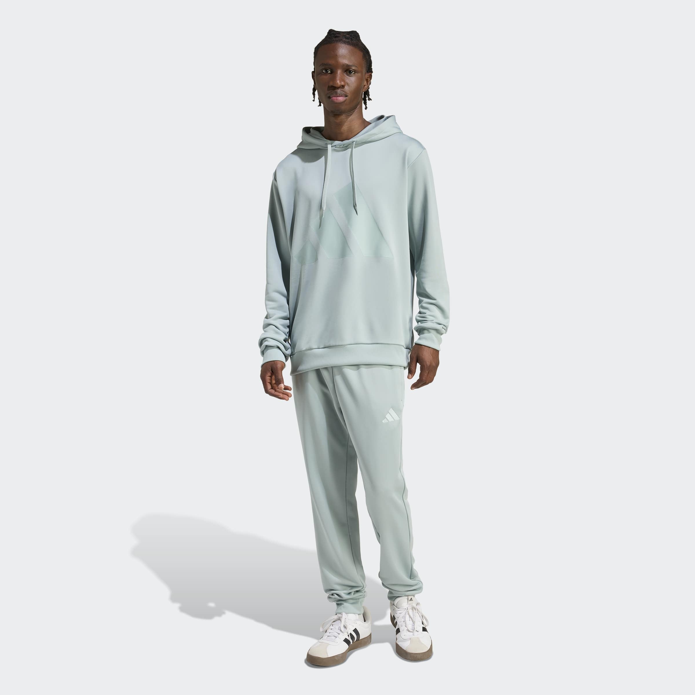 adidas Sportswear Trainingsanzug »M BL FT HD TS« 2 tlg. zweiteiliges Set aus Hose und Hoodie